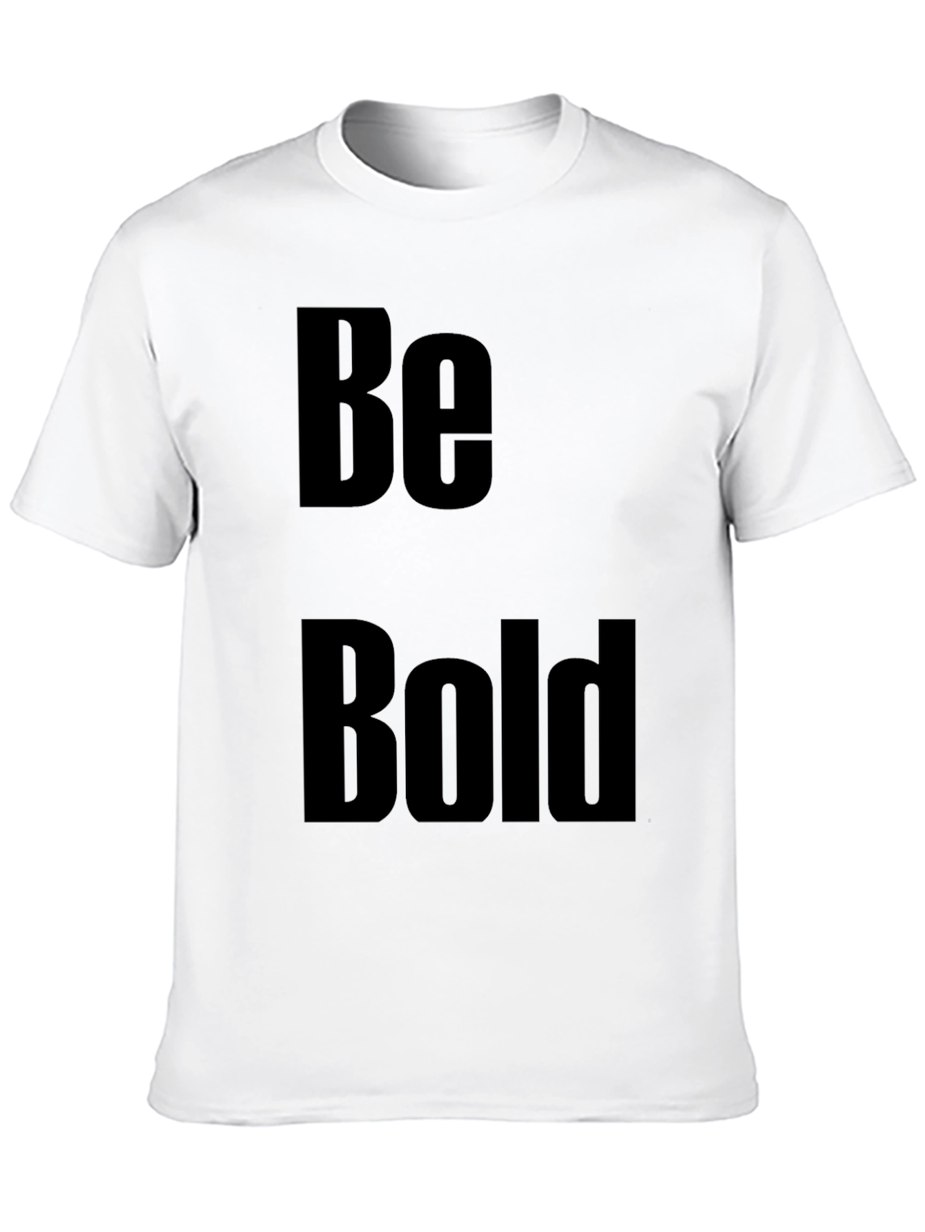 Black Be Bold Graphic Tee - Black view 10