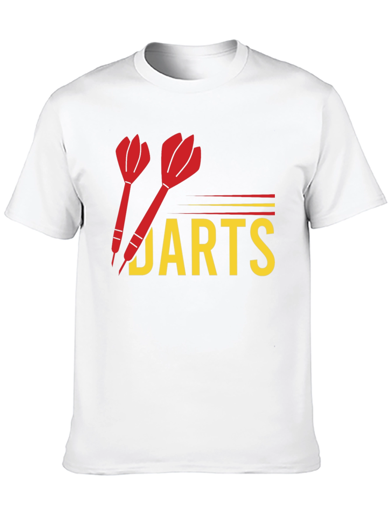 Black Darts Graphic T-Shirt - Fun Casual Wear view 10