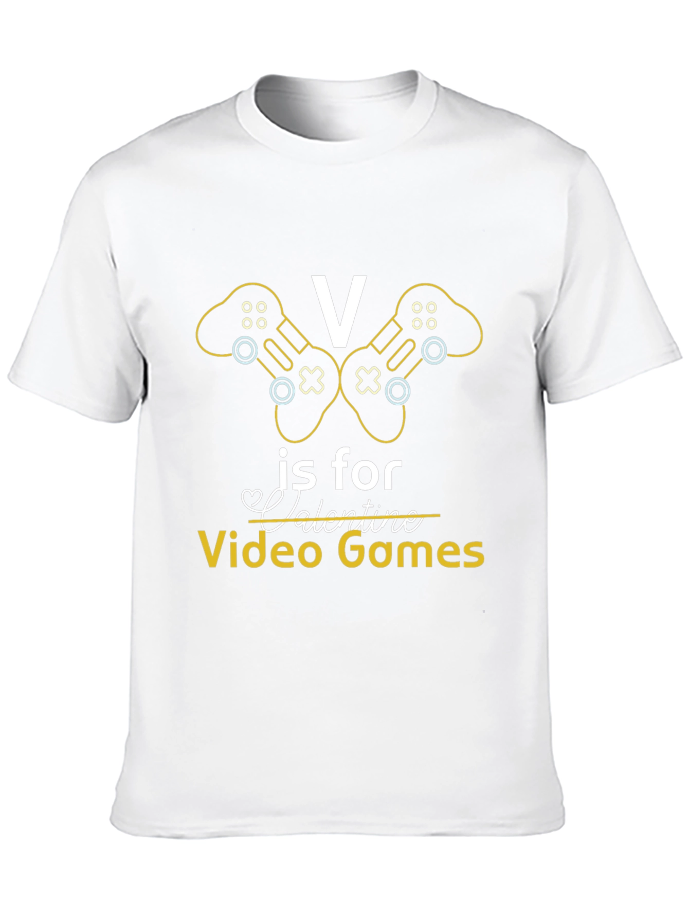 Black Gamer Valentine's Day T-Shirt view 10
