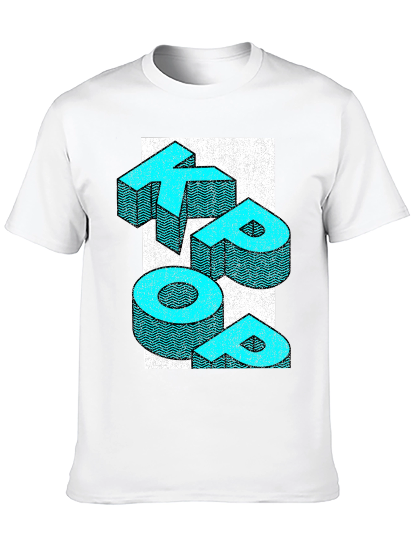 Black Retro KEEP POP T-Shirt - Graphic Print Tee view 10