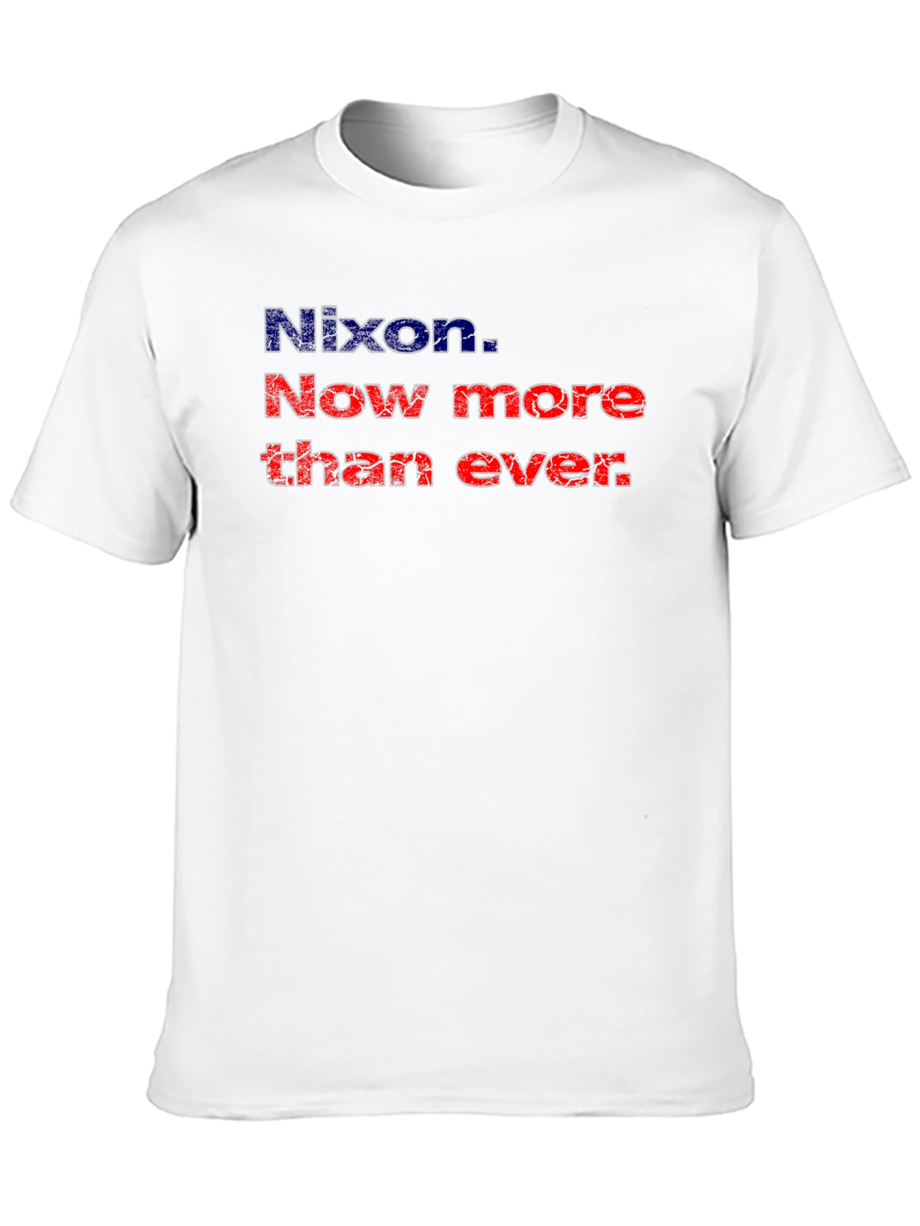 Black Nixon Now More Than Ever Graphic T-Shirt view 10