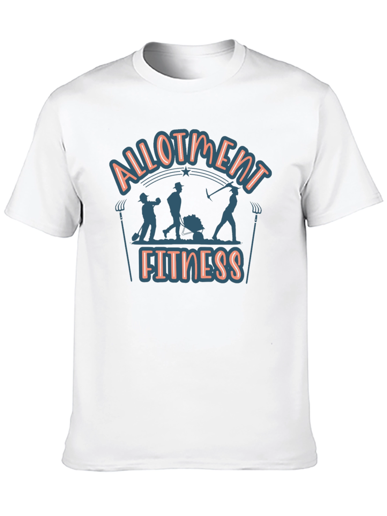 Black Allotment Fitness Graphic T-Shirt view 10