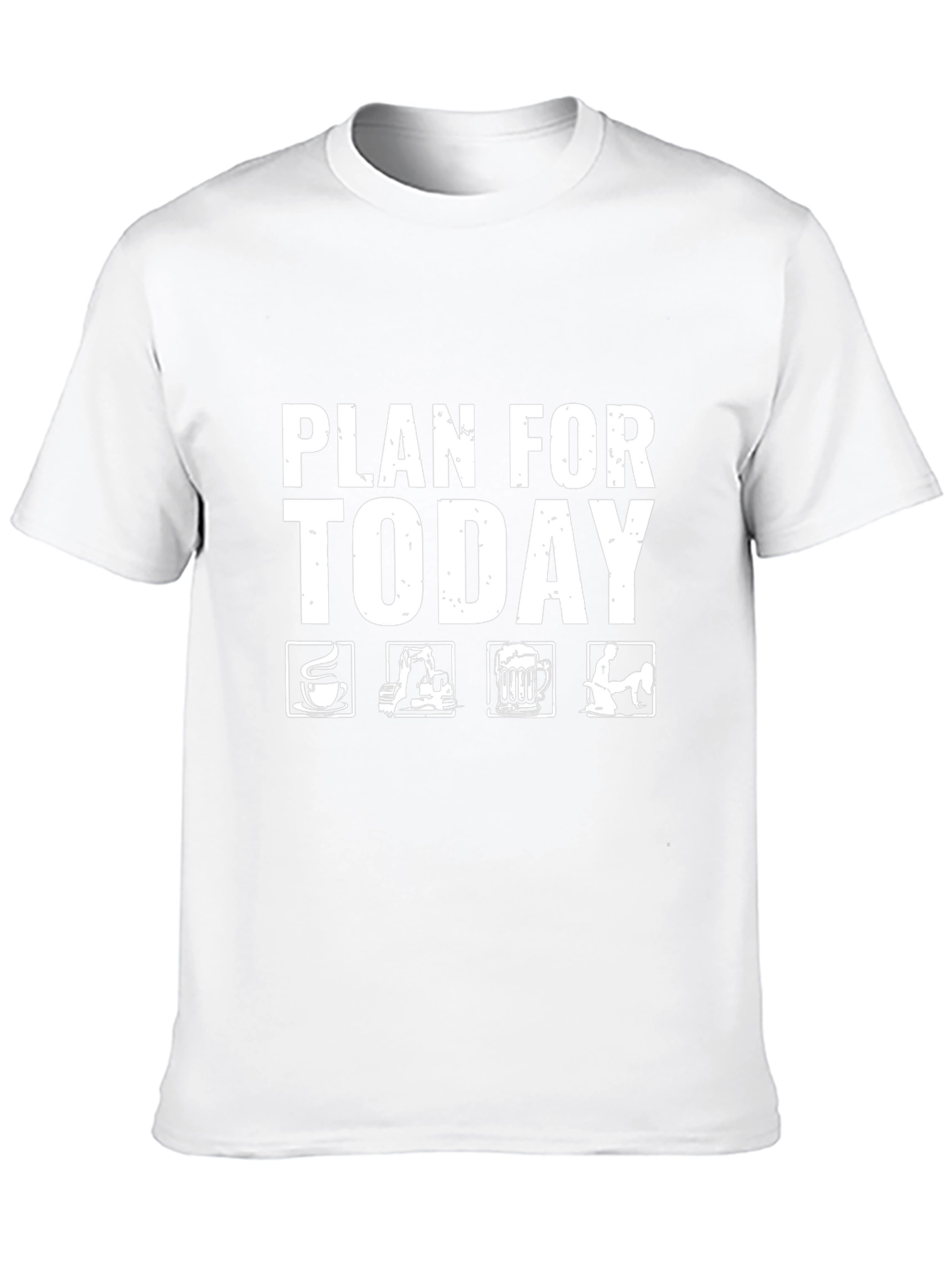 Black Plan For Today T-Shirt - Coffee, Dig, Beer, Repeat! view 10