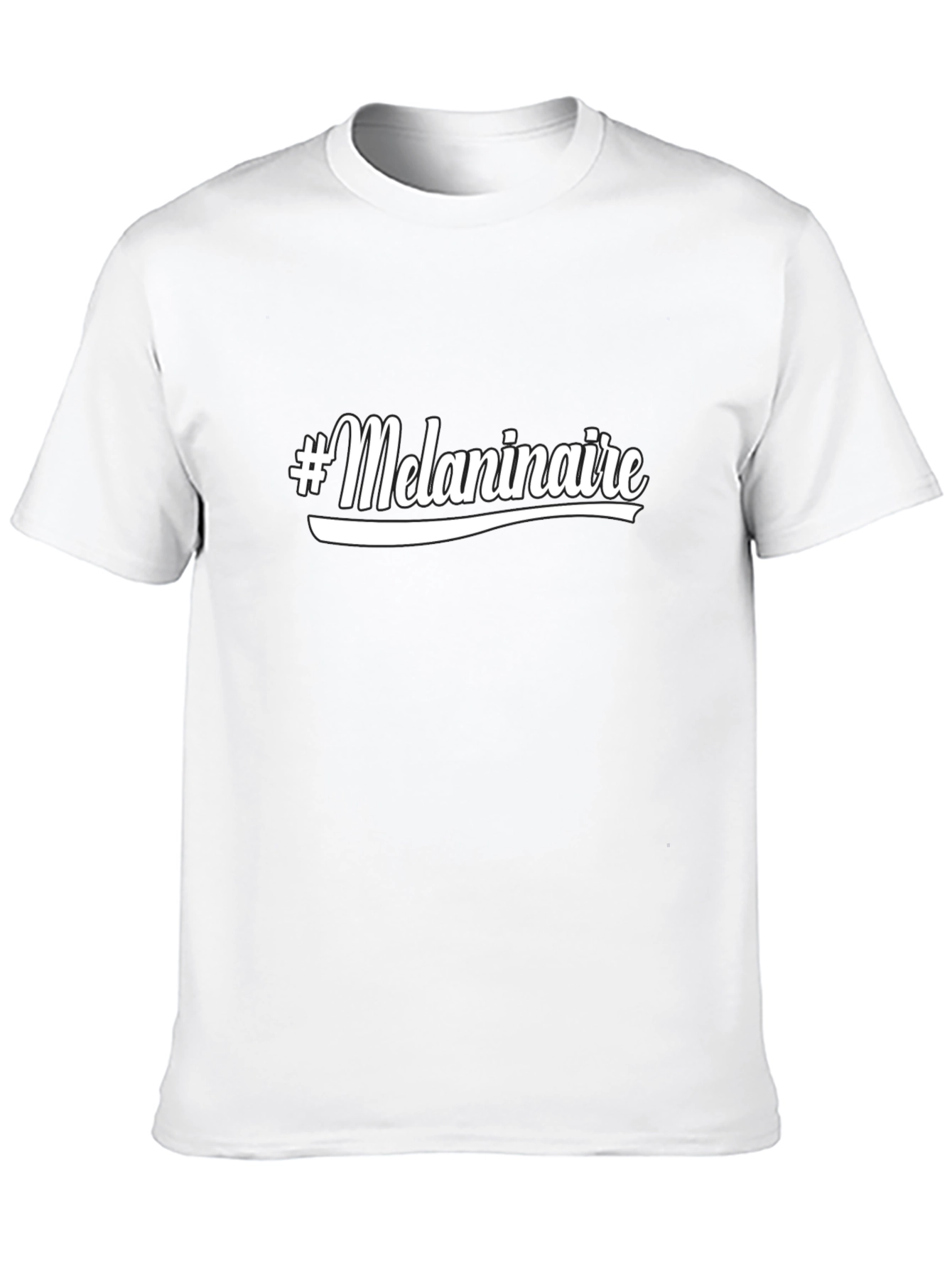 Black #Melaninaire Black Graphic T-Shirt view 10