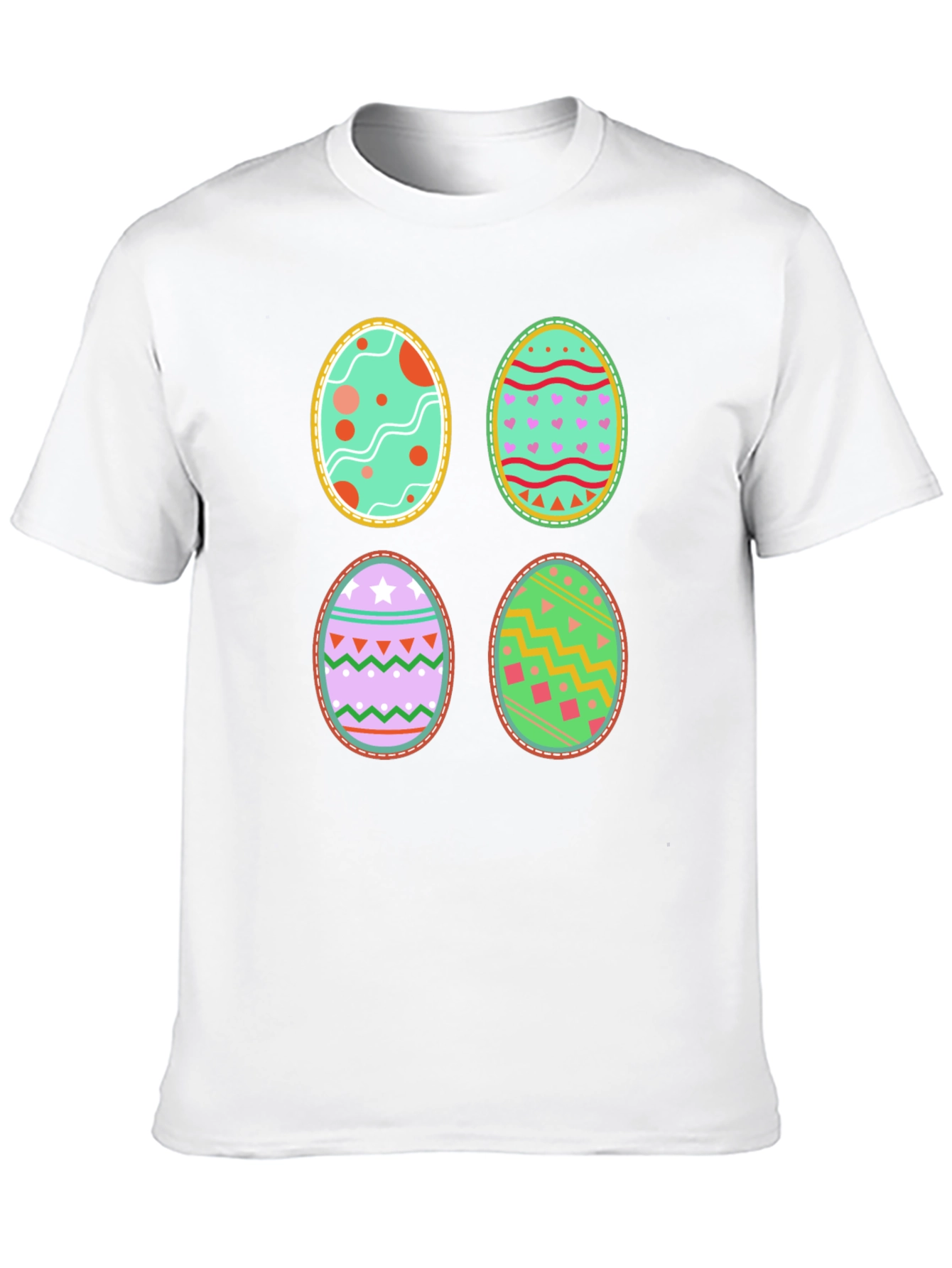 Black Easter Eggs Graphic Tee view 10