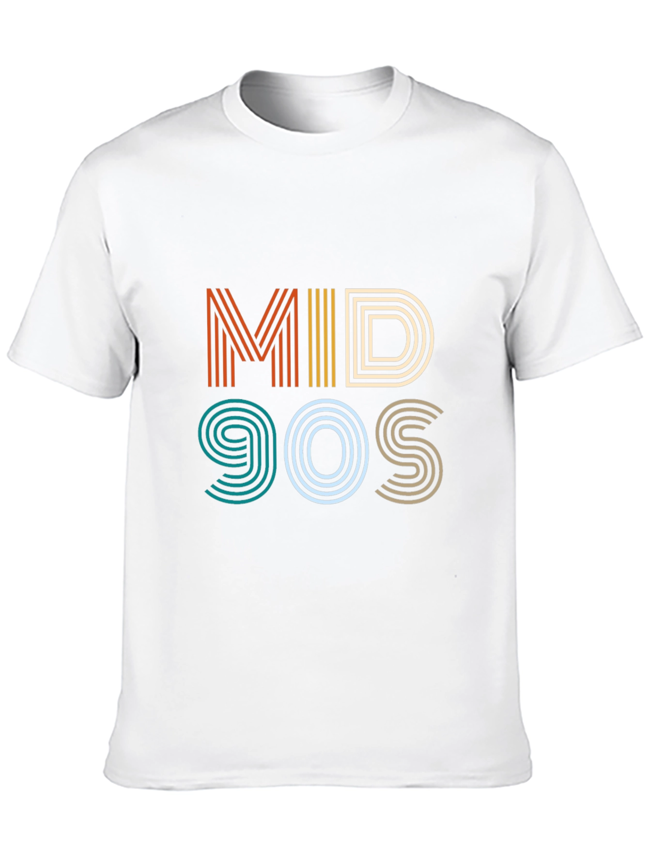 Black Retro Mid 90s Graphic Tee - Vintage Style view 10