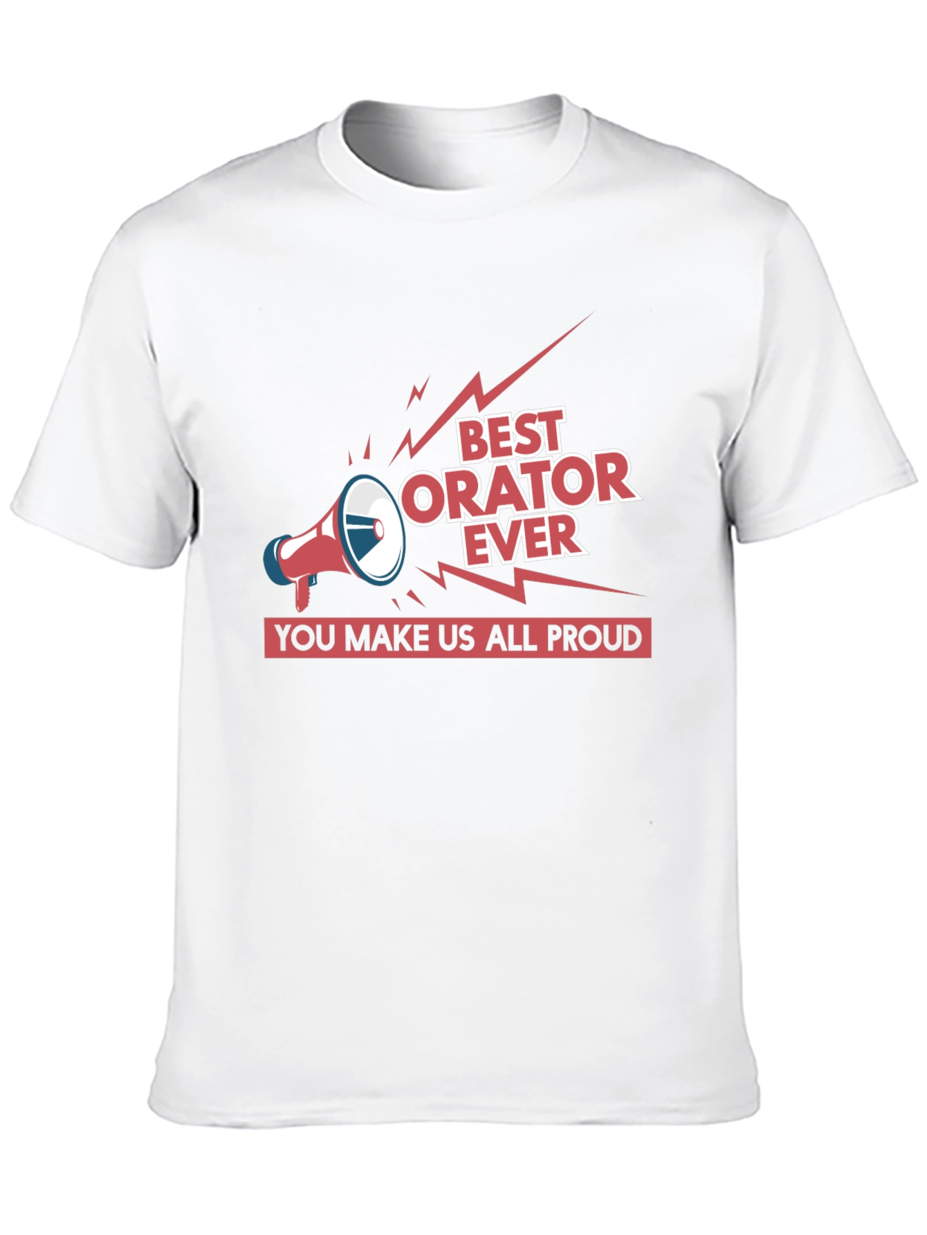 Black Best Orator Ever Graphic T-Shirt view 10