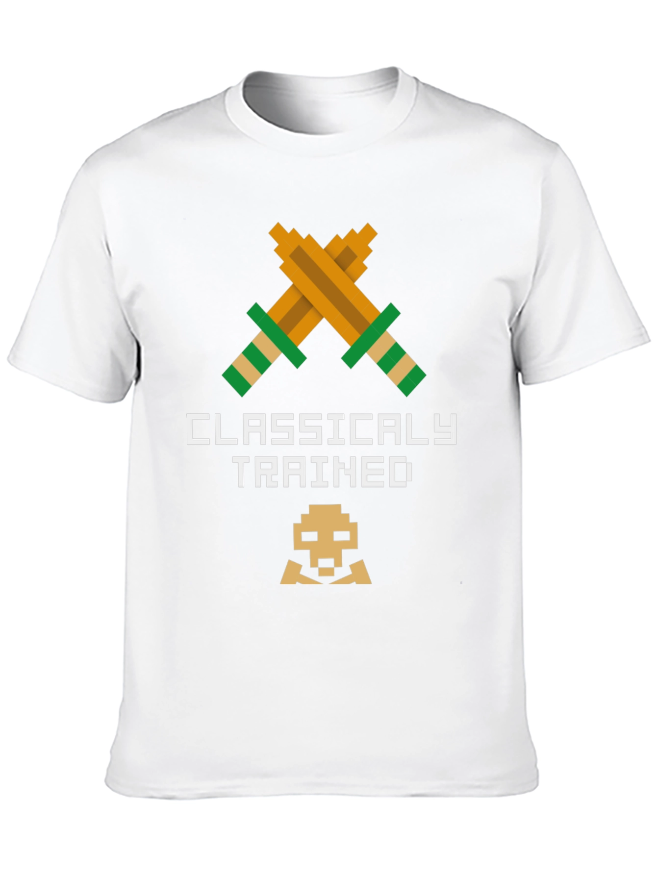 Black Classically Trained Retro Gamer T-Shirt view 10