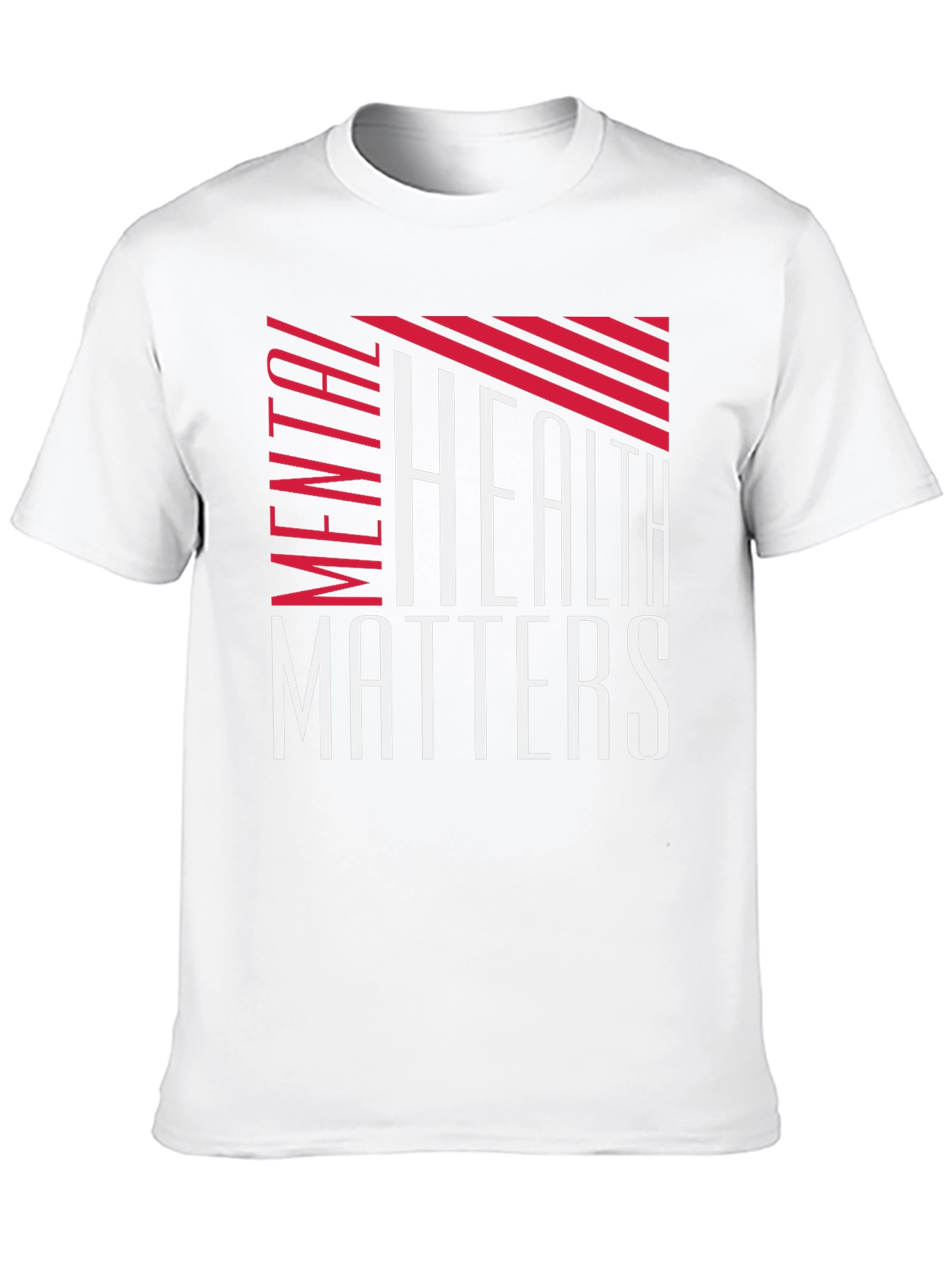 Black Mental Health Matters Graphic Tee - Black view 10