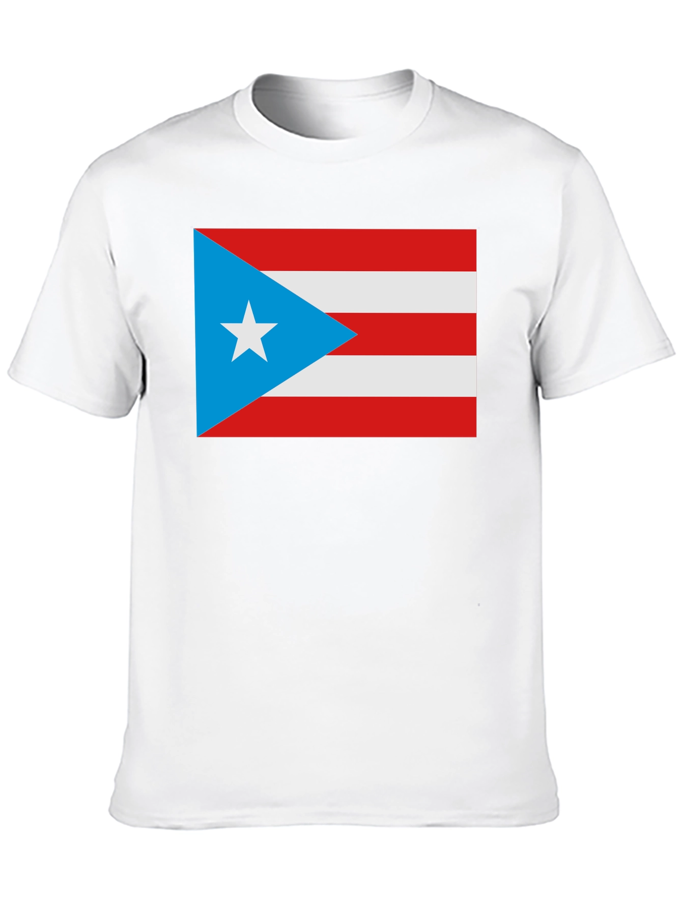 Black Puerto Rico Flag Graphic T-Shirt view 10