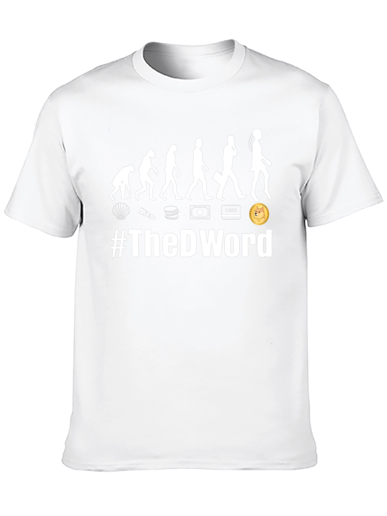 Black The D Word Evolution T-Shirt view 10
