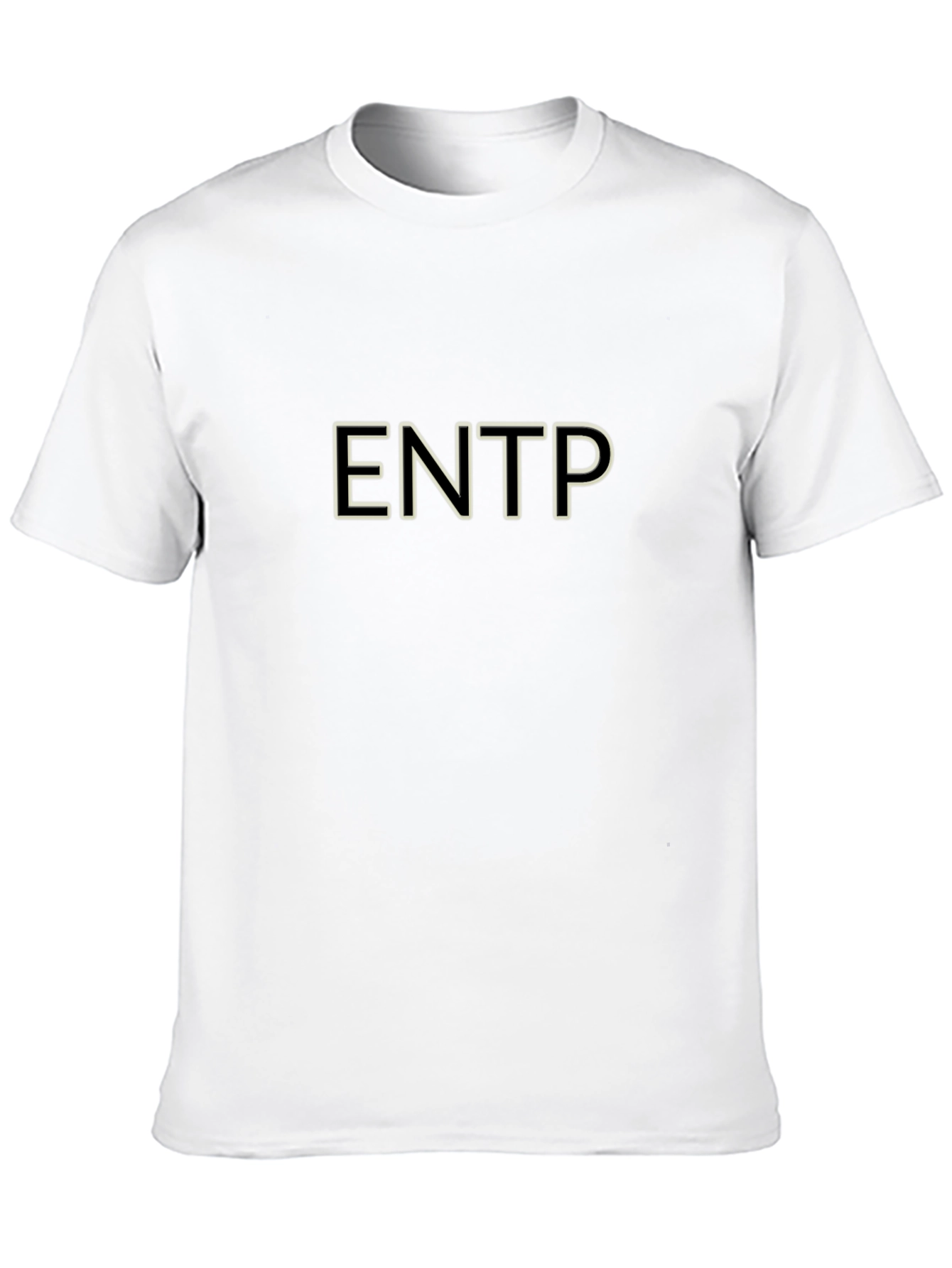 Black ENTP Personality Type T-Shirt - Bold & Confident view 10
