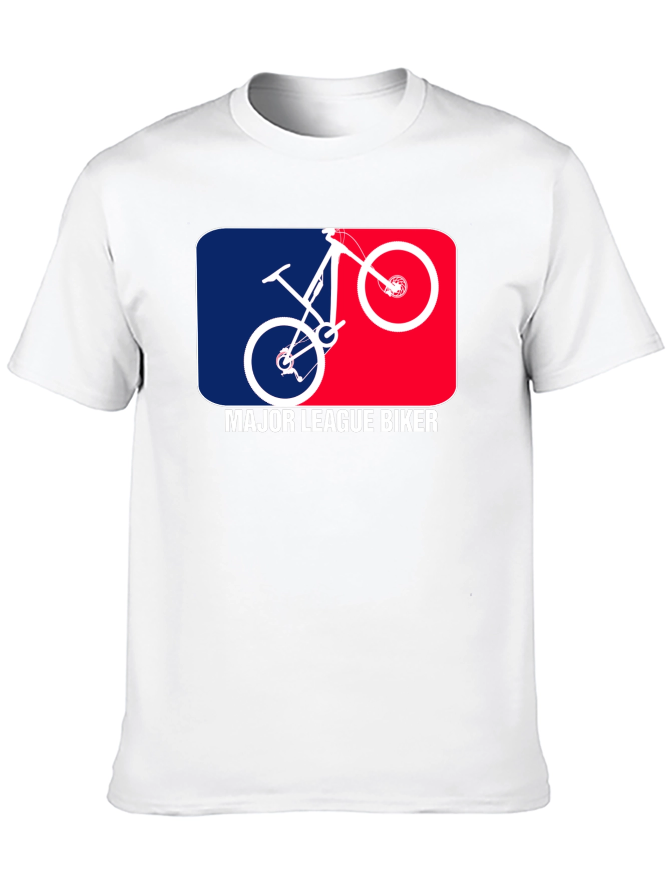 Black Major League Biker T-Shirt - Black Tee view 10