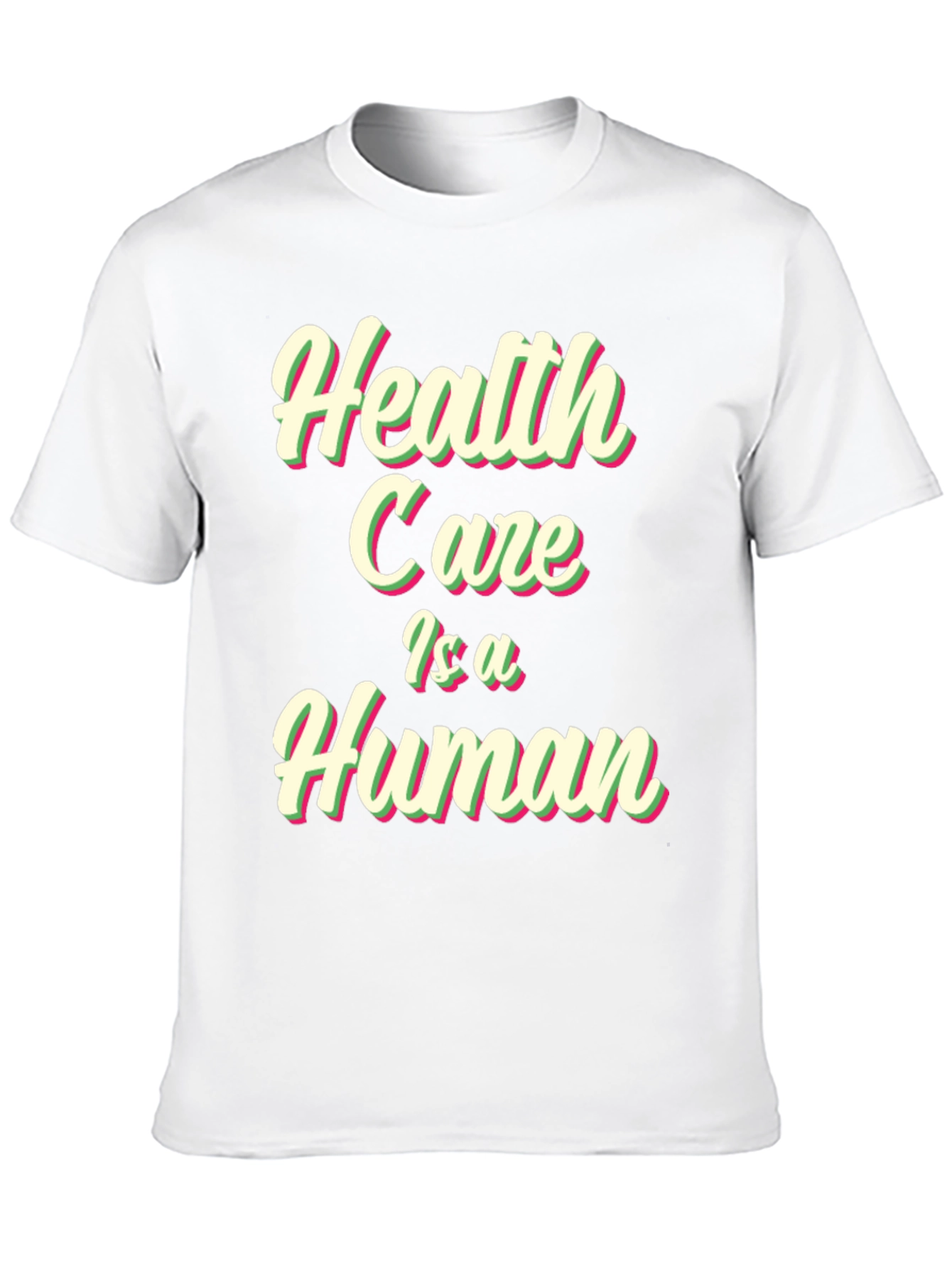 Black Health Care is a Human Right Black Tee view 10