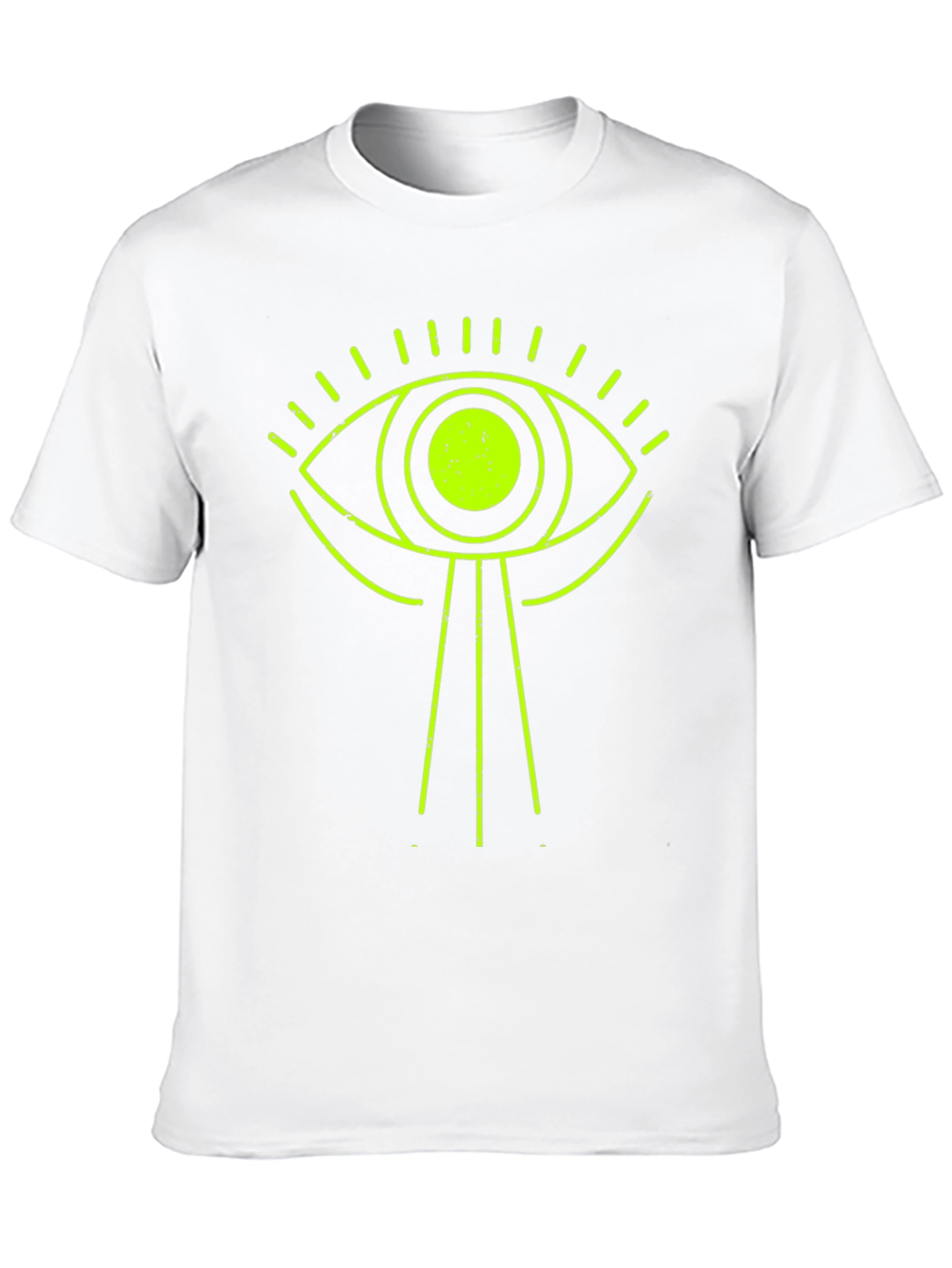 Black All-Seeing Eye Graphic Tee - Black view 10