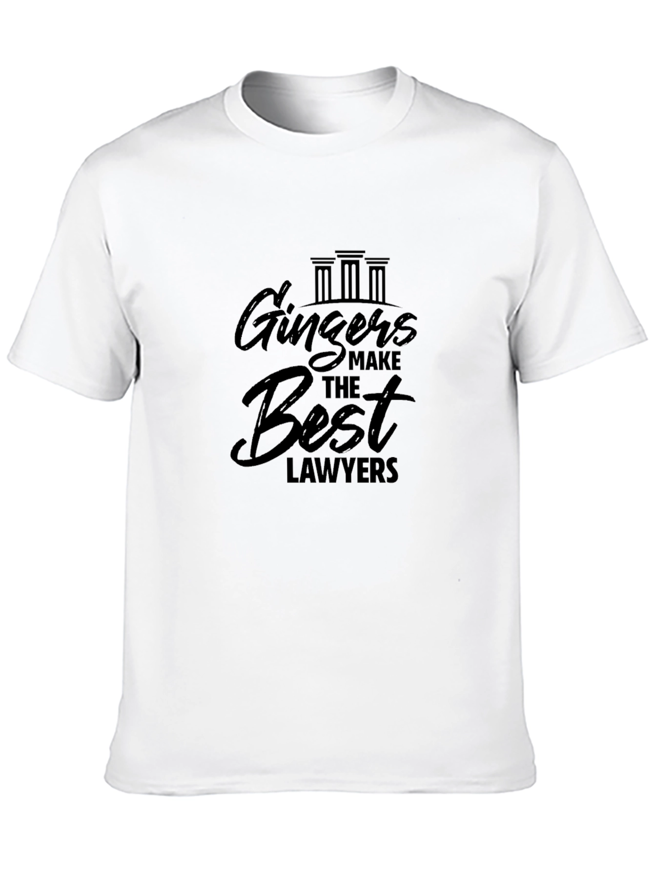 Black Ginger Lawyers T-Shirt - Funny Lawyer Gift view 10