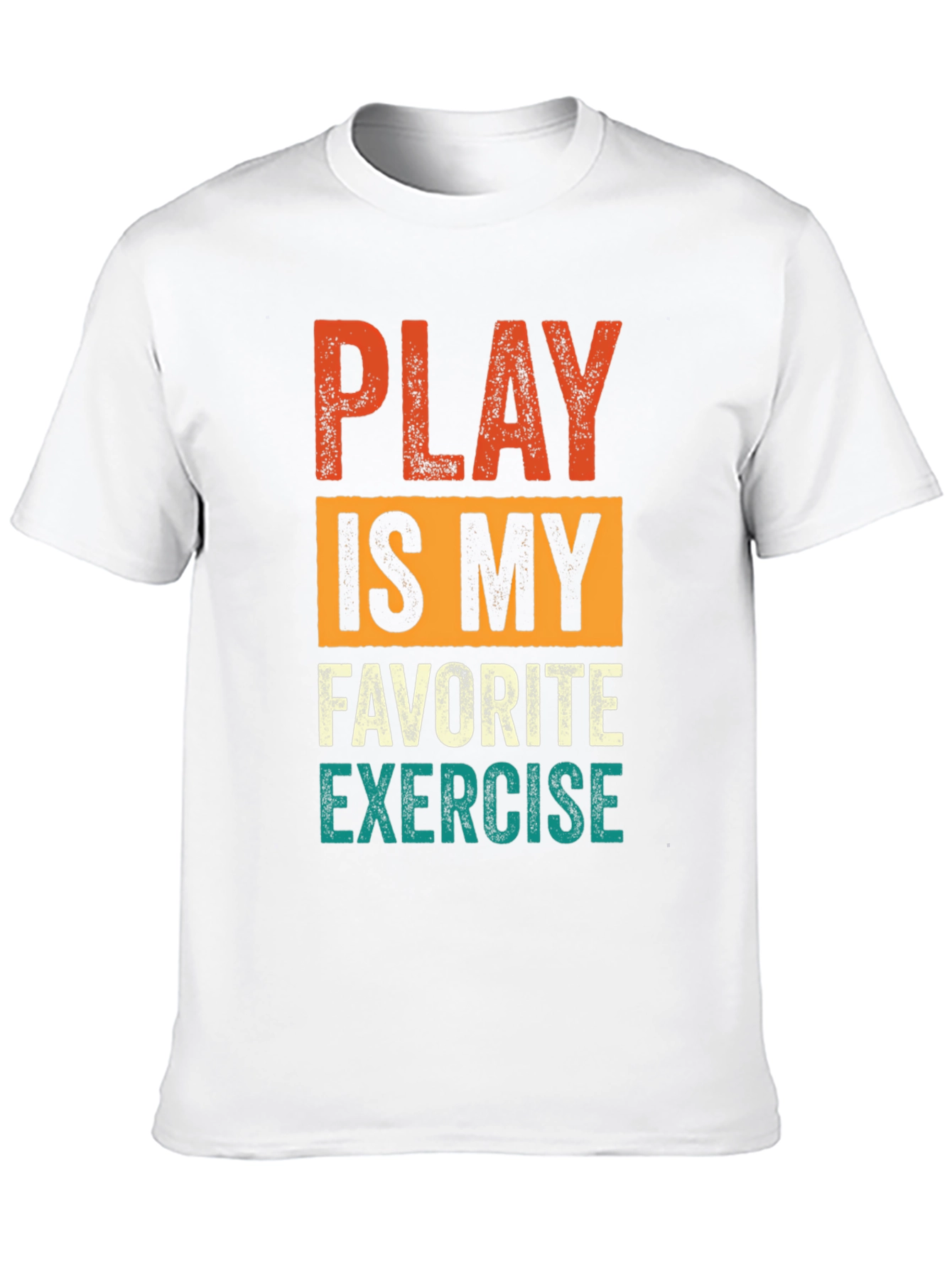 Black Play is My Favorite Exercise Graphic Tee view 10