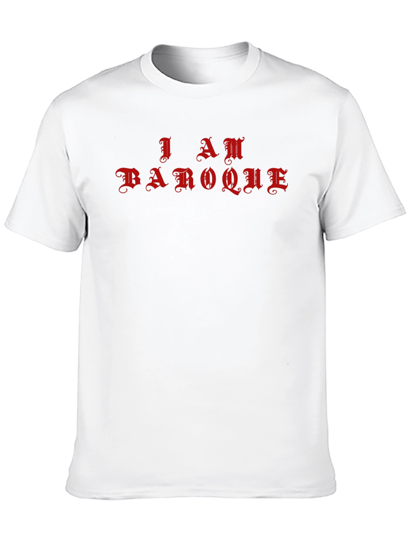 Black I am Baroque Black Graphic Tee view 10