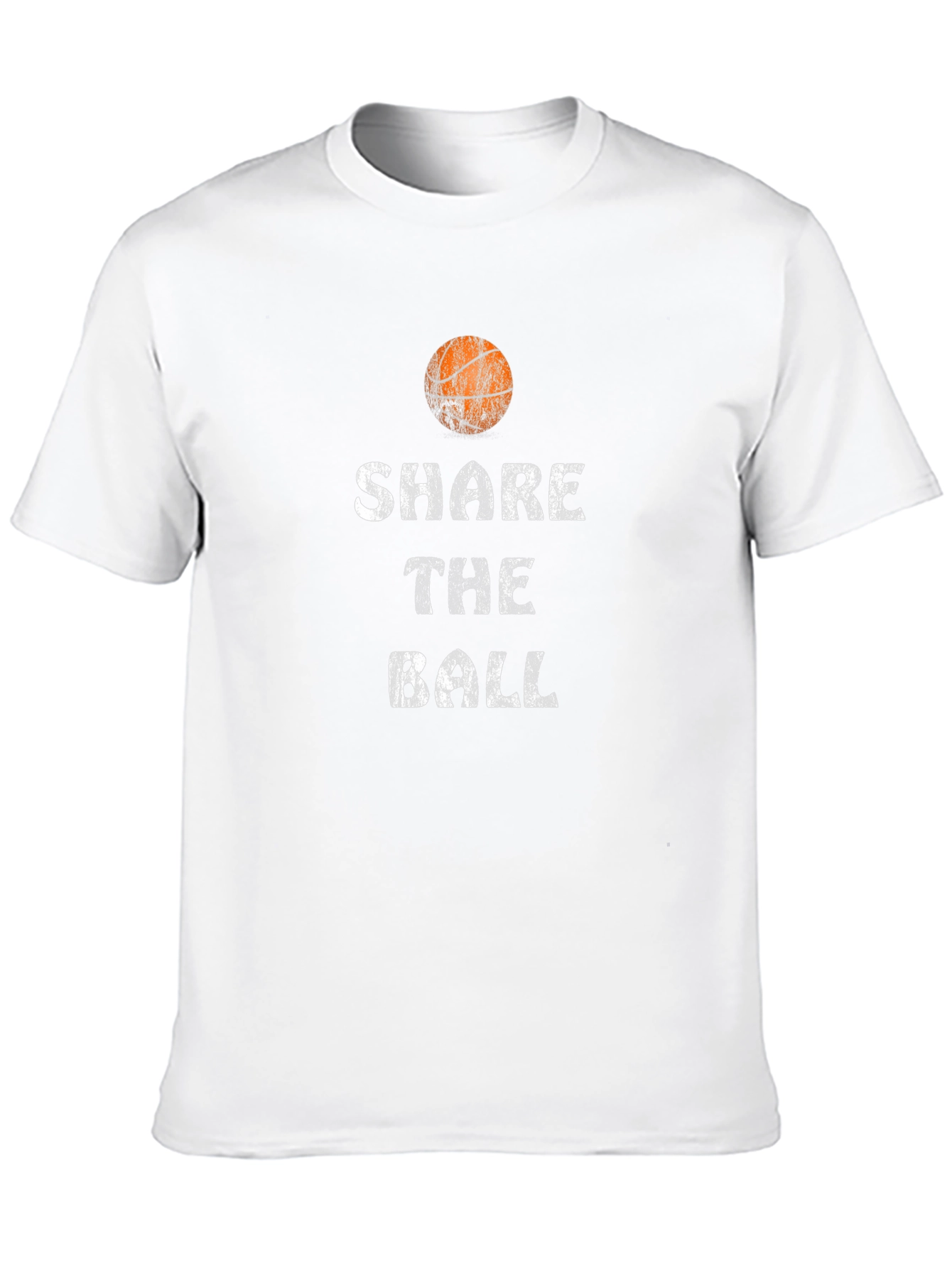 Share the Ball T-Shirt - Basketball Graphic Tee - 10