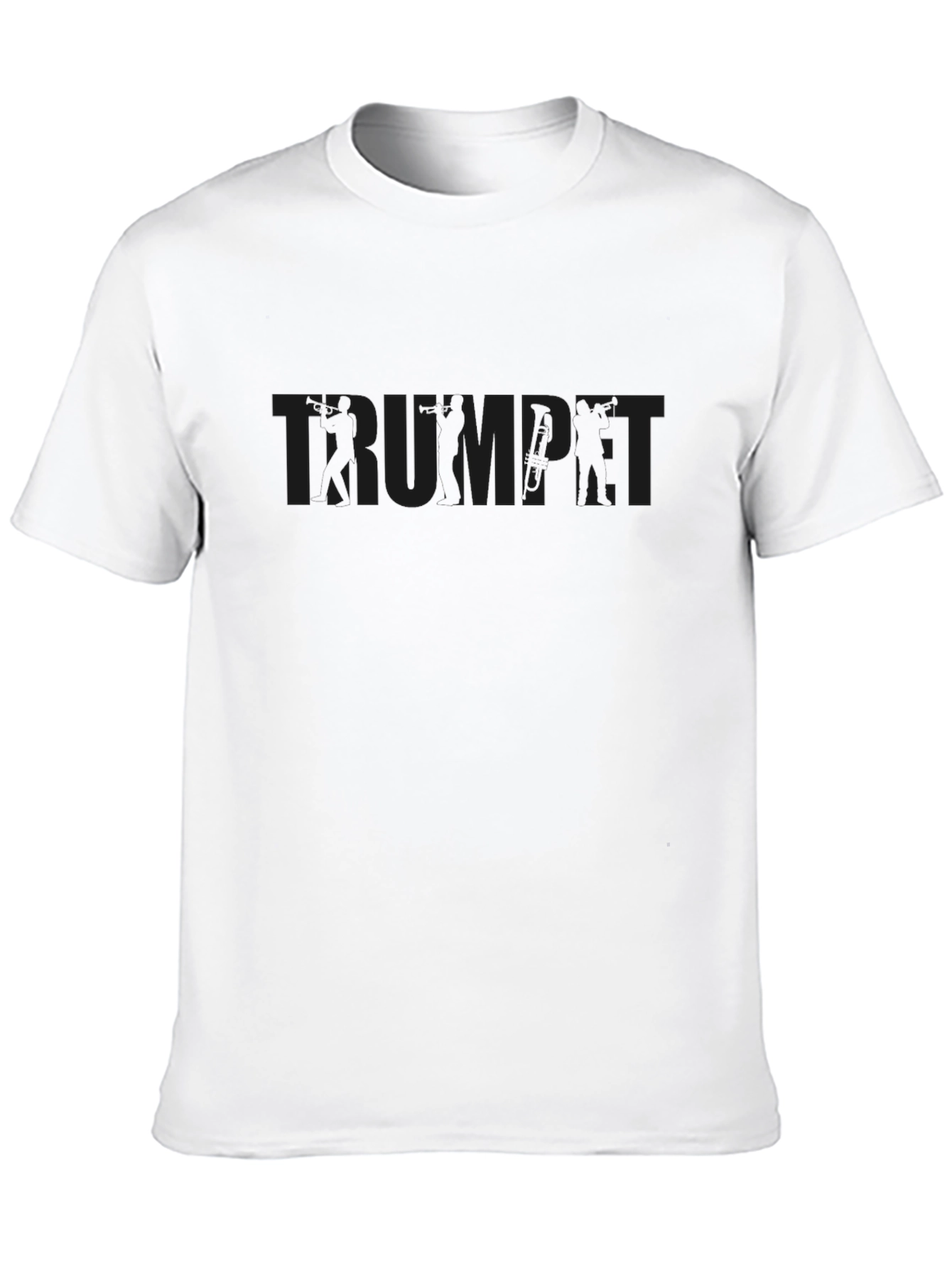 Black Black 'Trumpet' Graphic Print T-Shirt view 10