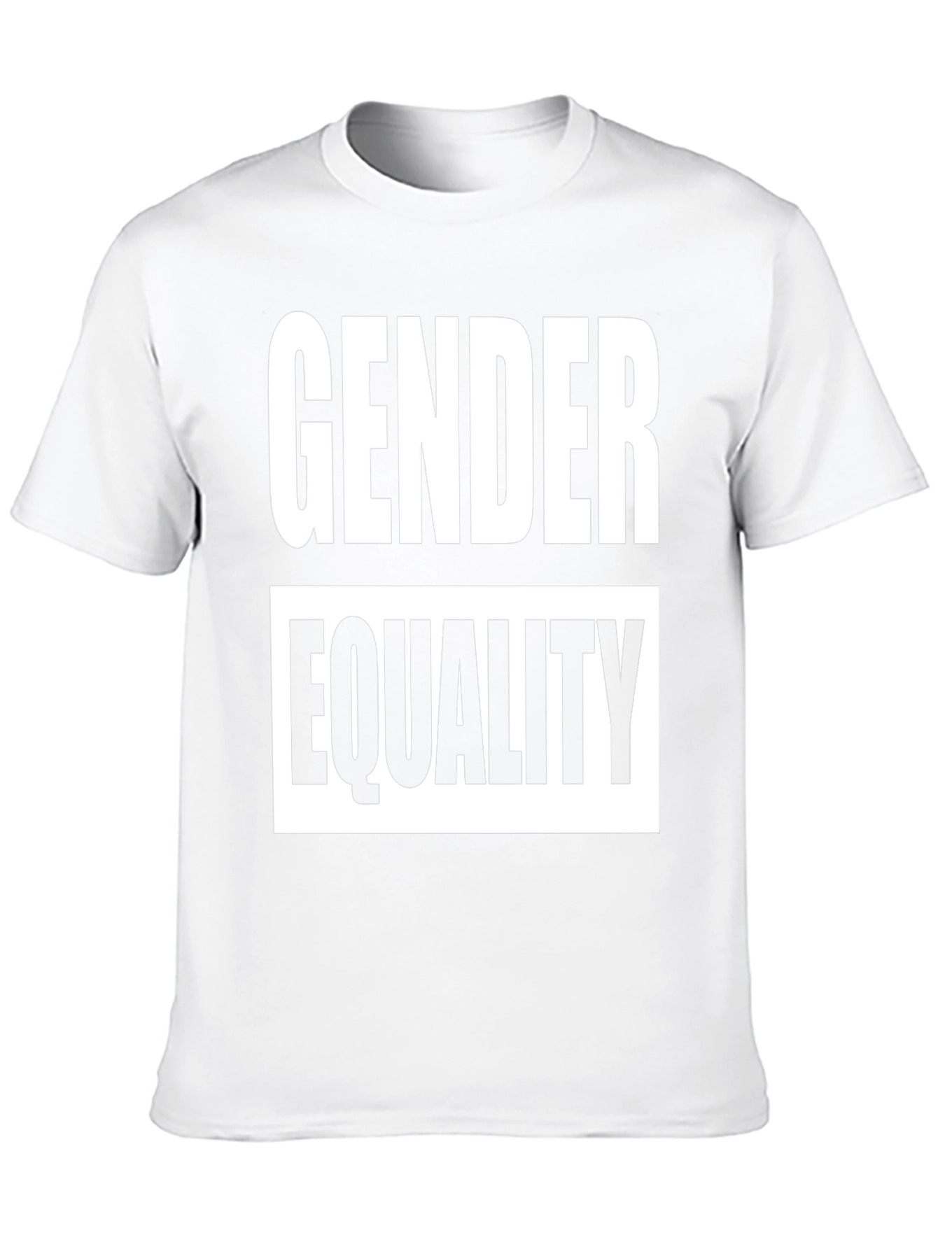Black Gender Equality Graphic Tee - Black Cotton view 10