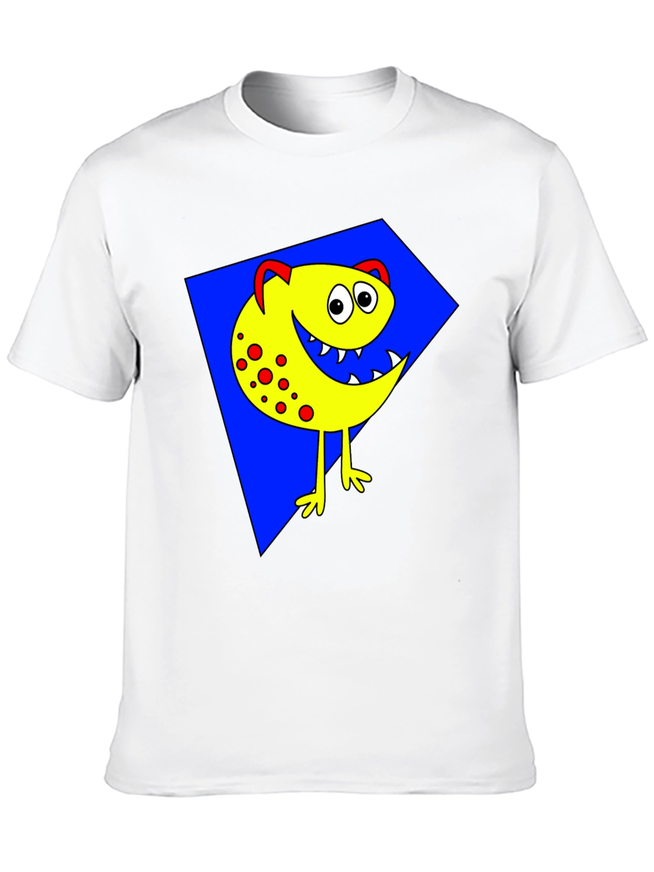 Black Monster Graphic Tee - Fun & Unique Design view 10