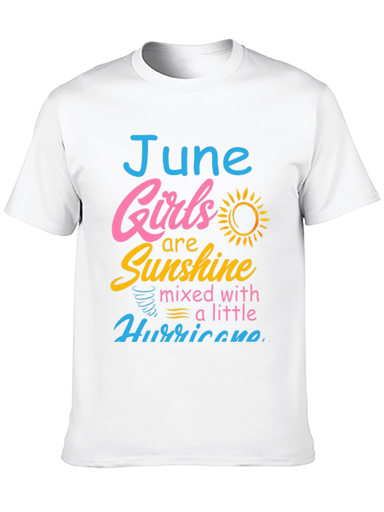 Black June Girls Sunshine Hurricane Graphic Tee view 10
