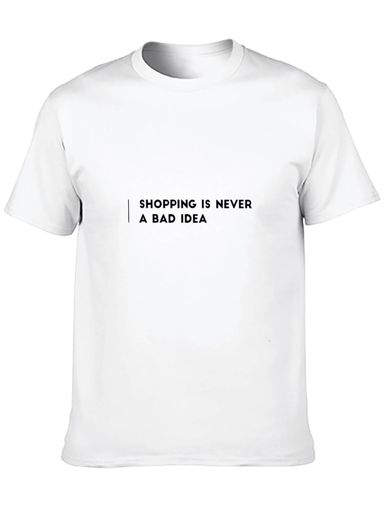 Black Shopping is Never a Bad Idea T-Shirt view 10