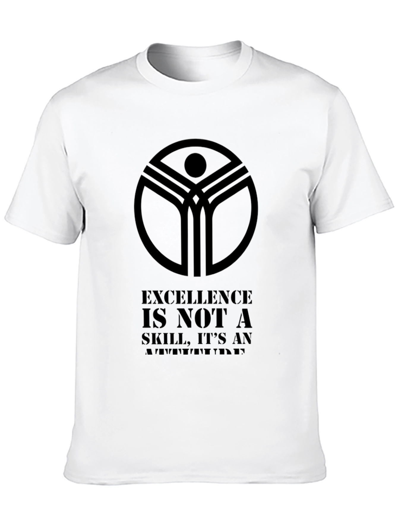 Black Excellence Philosophy Black T-Shirt view 10