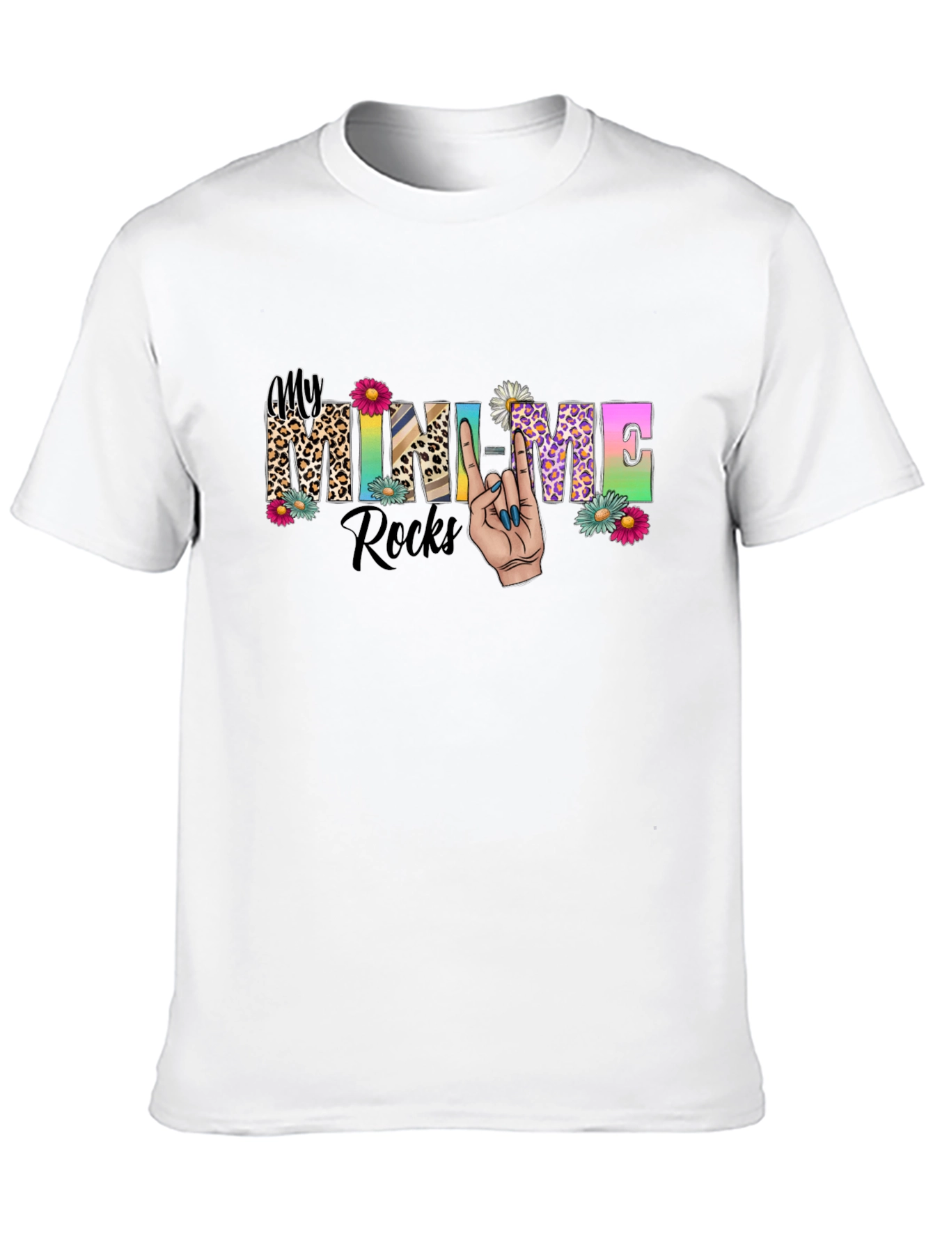 Black My Mini Me Rocks T-Shirt view 10