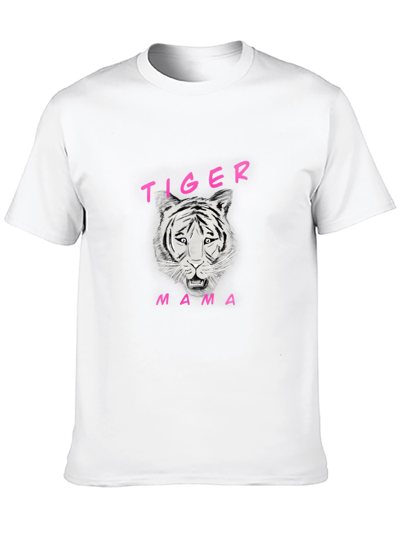Black Tiger Mama Black Graphic Tee view 10