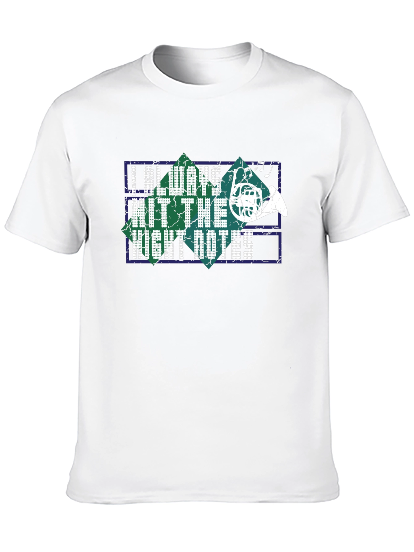 Black Music Lover T-Shirt: I Always Hit the Right Notes view 10