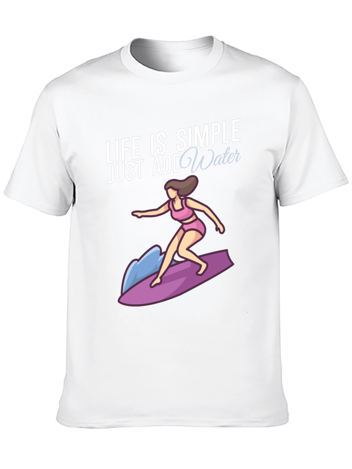 Black Life is Simple, Just Add Water T-Shirt view 10