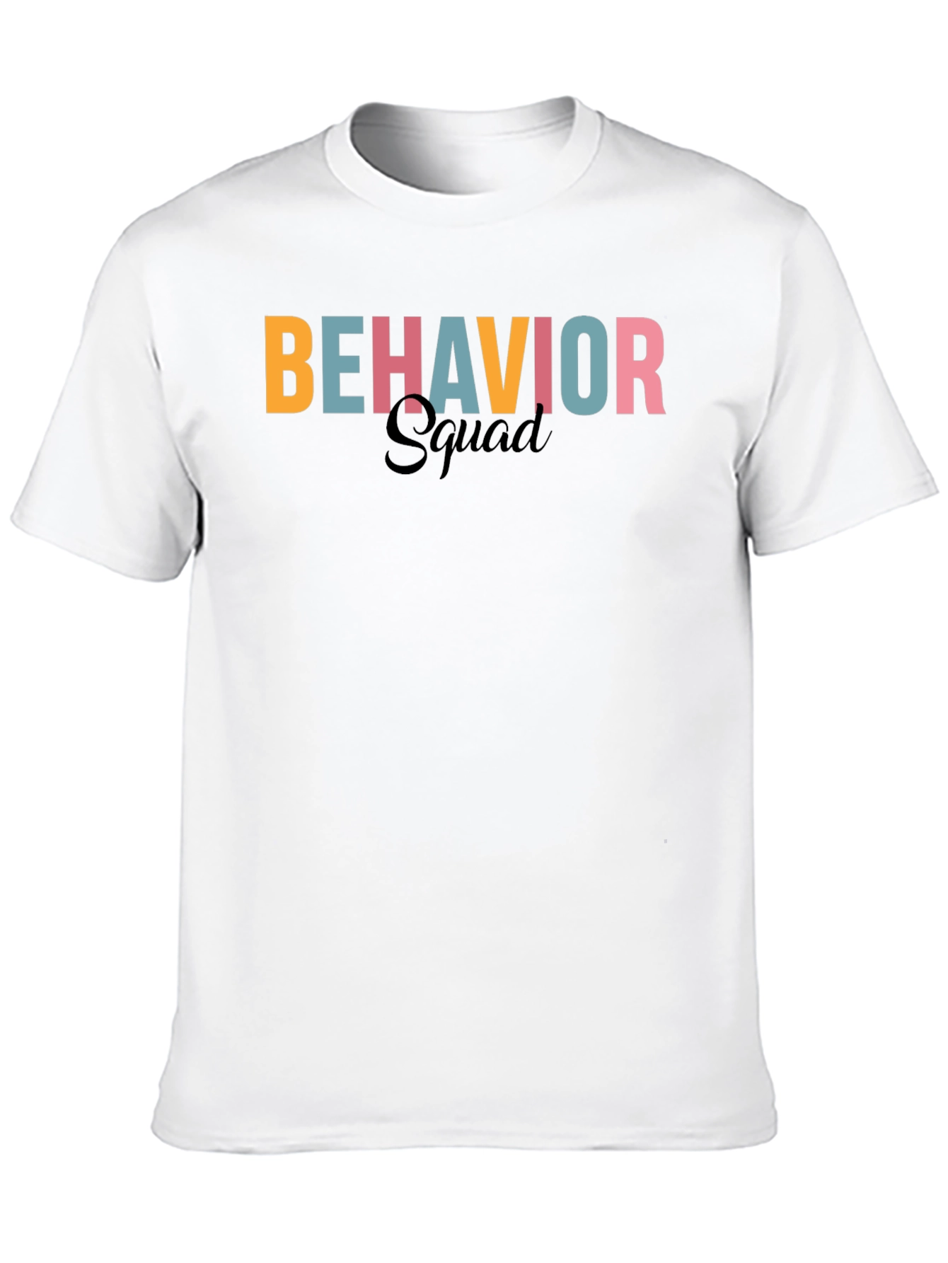 Black Behavior Squad Graphic T-Shirt view 10