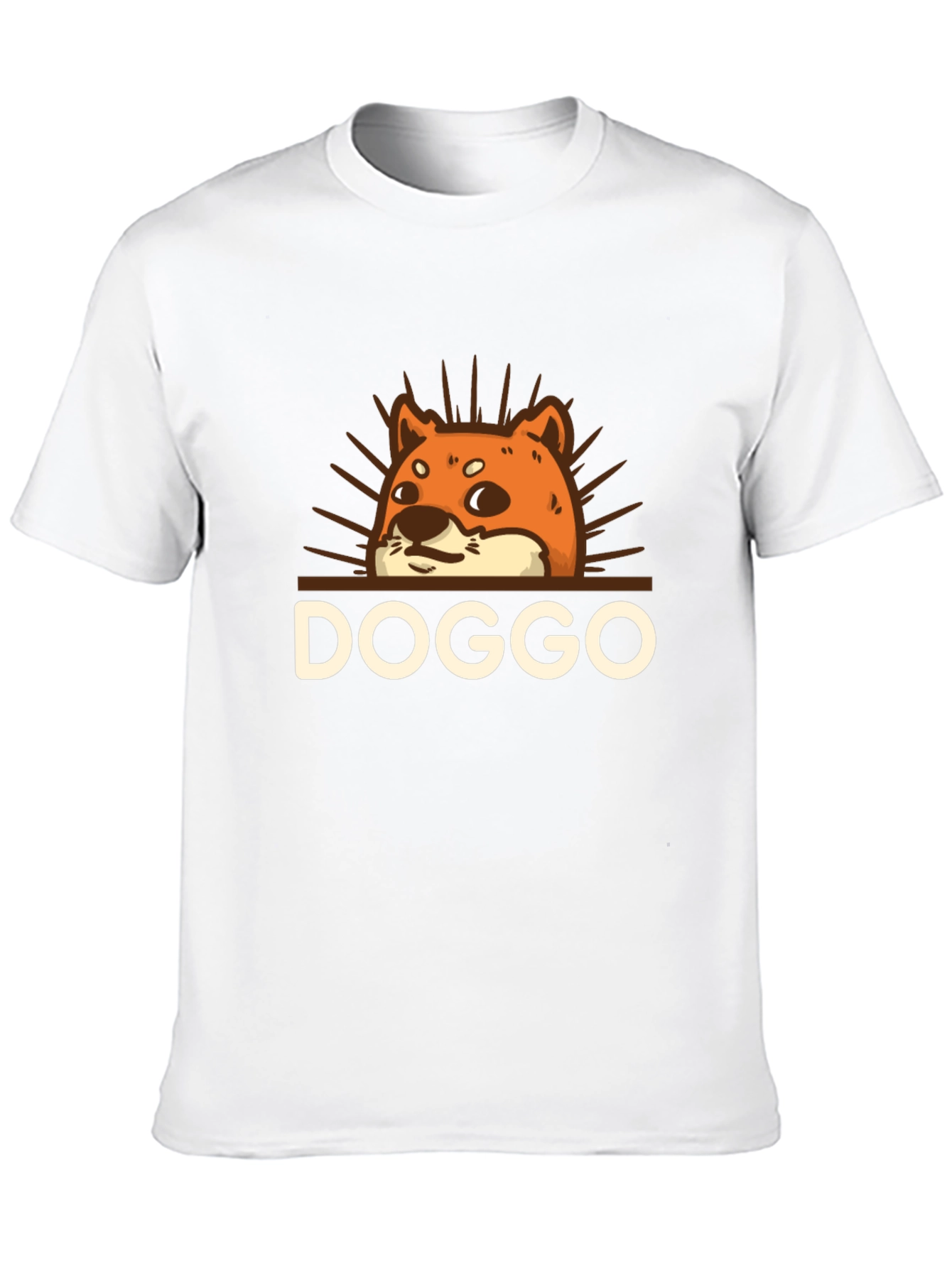 Black Doggo Graphic Tee - Trendy Unisex Shirt view 10