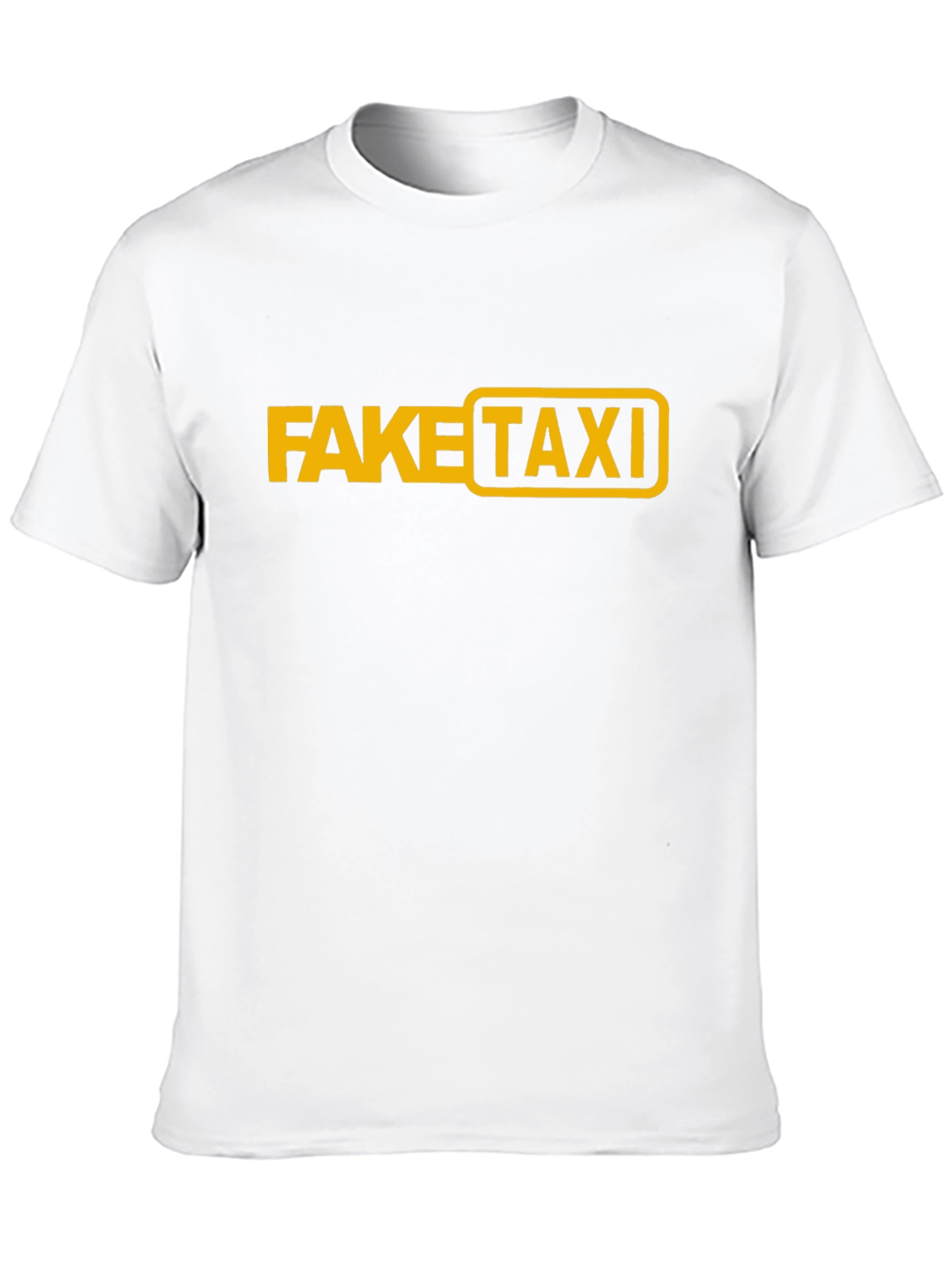Black Fake Taxi Black Graphic Tee view 10