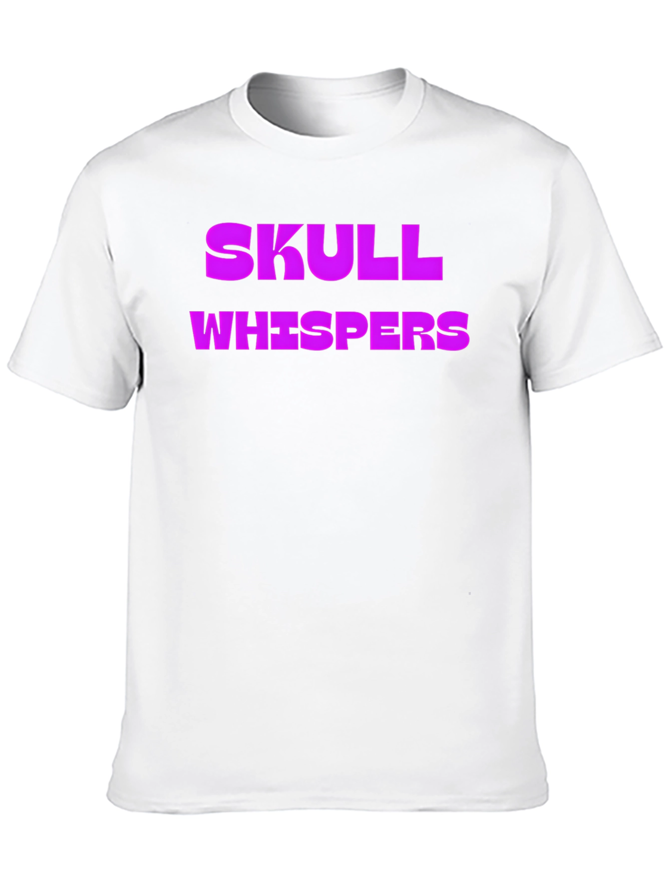 Black Skull Whispers Graphic Tee - Black Cotton view 10
