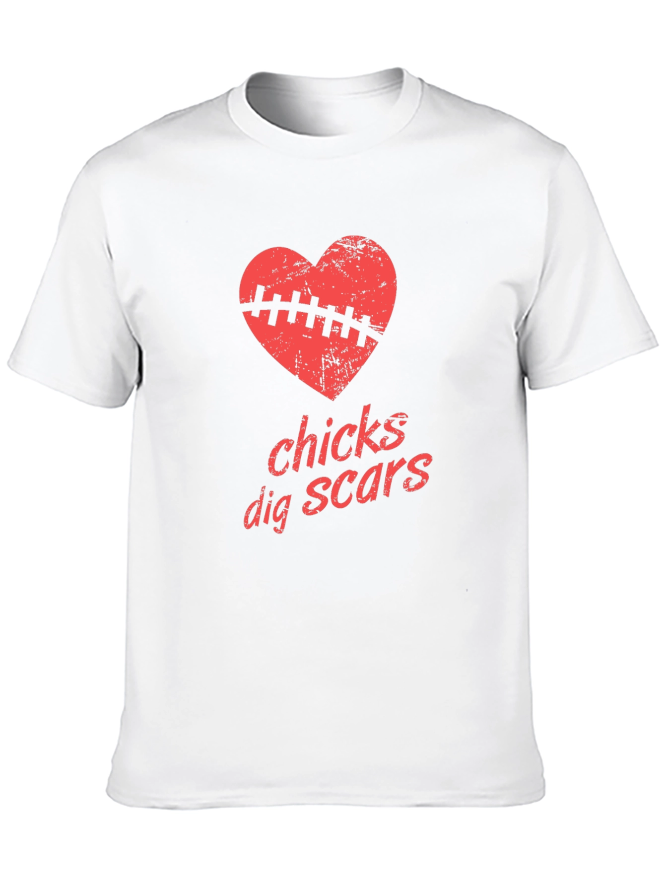 Black Chicks Dig Scars Graphic Tee - Mens Black T-Shirt view 10