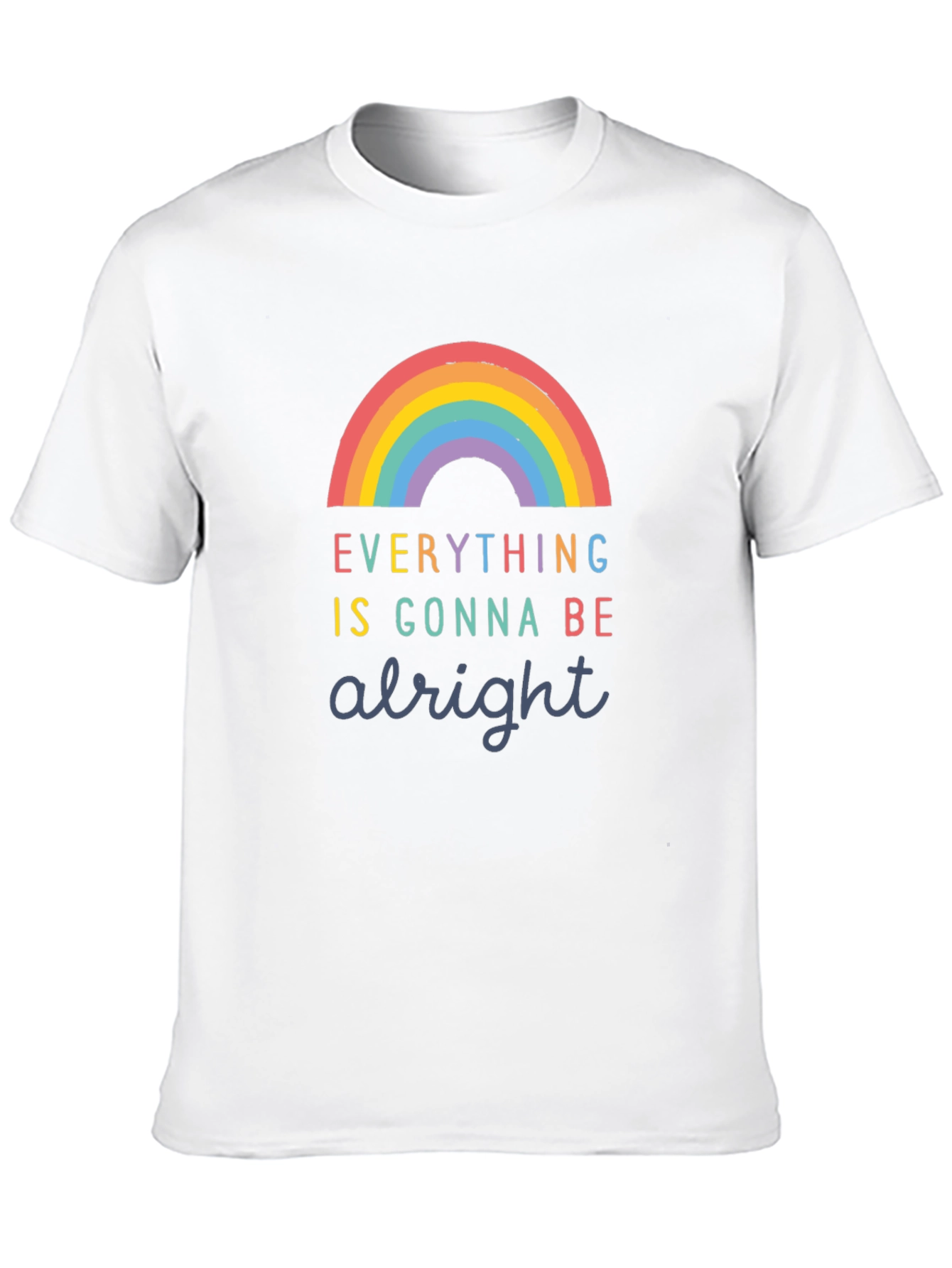Black Rainbow 'Alright' Graphic Tee view 10