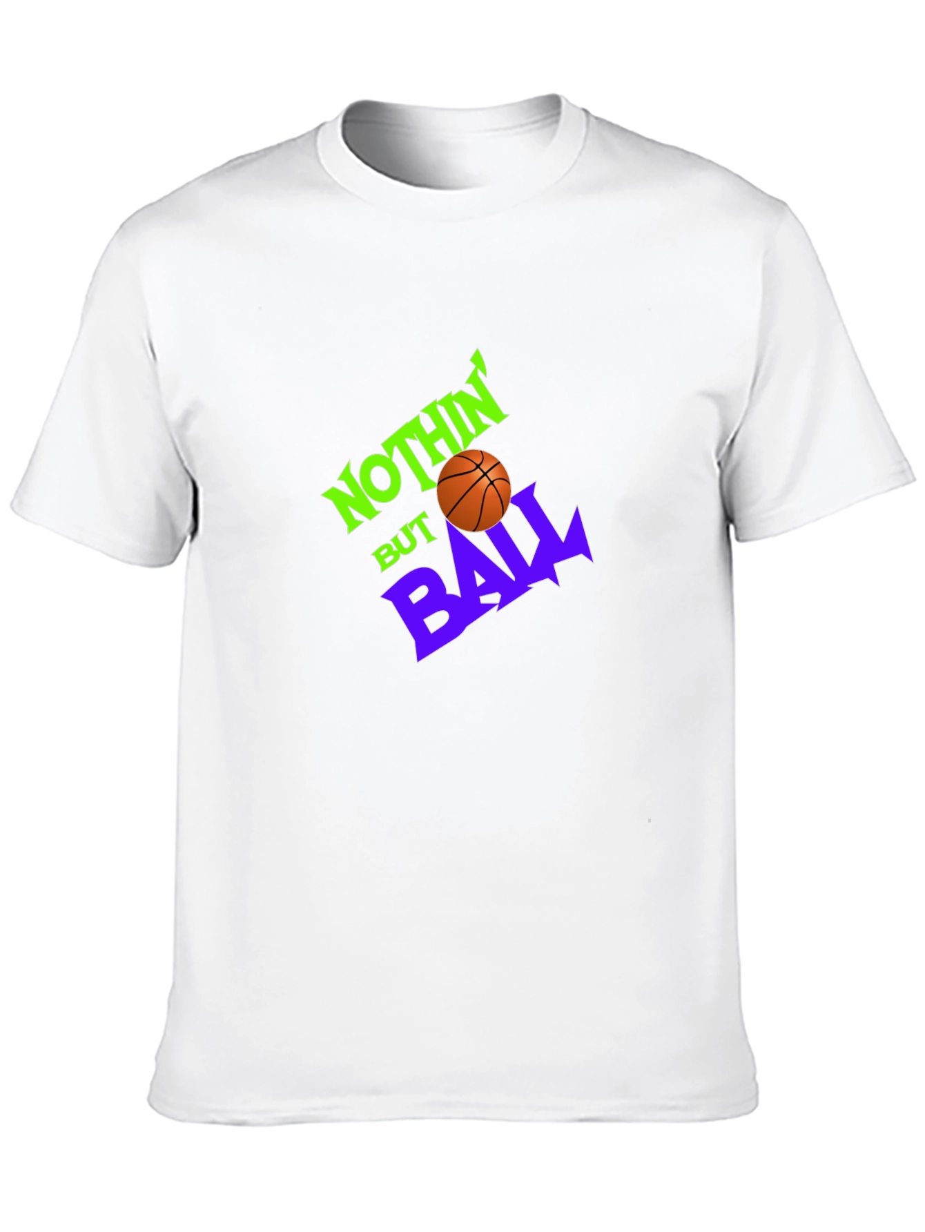 Black Nothin' But Ball Graphic Tee - Black Cotton view 10