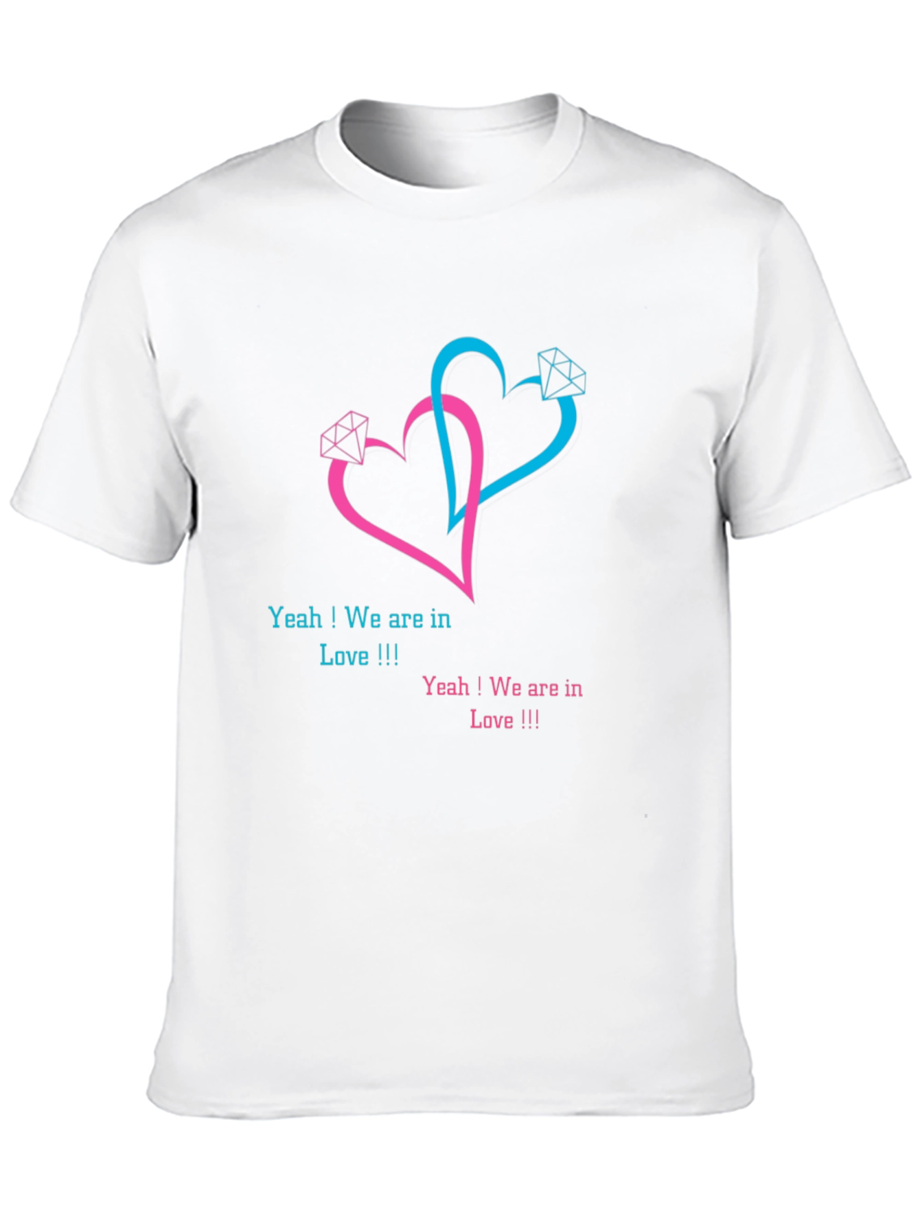 Black Love Hearts T-Shirt - Stylish Graphic Tee view 10