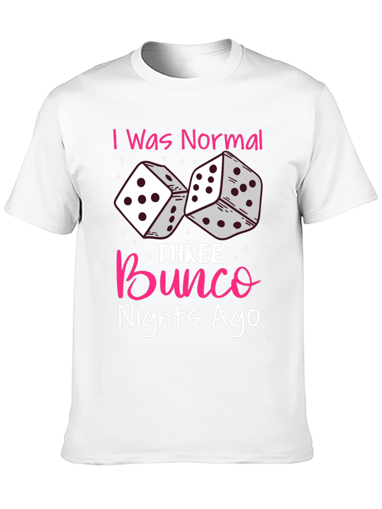 Black Bunco Nights Ago T-Shirt, Dice Graphic view 10