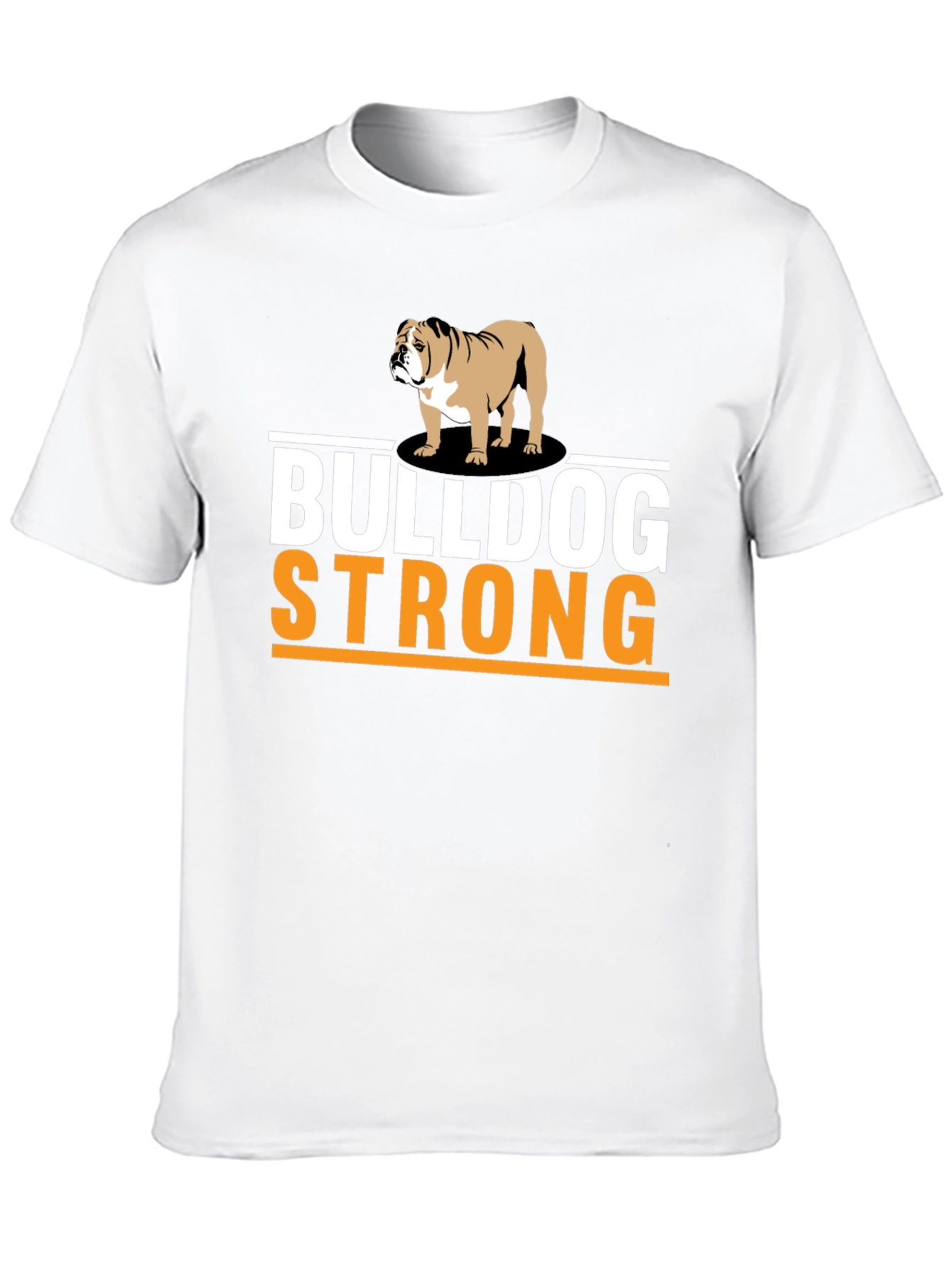 Black Bulldog Strong Graphic T-Shirt view 10