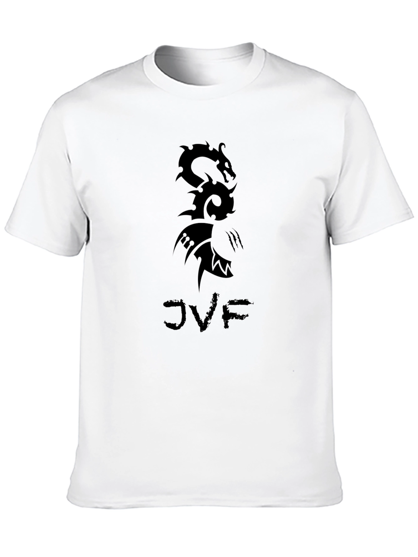 Black Black Dragon Graphic Tee - Men's Casual T-Shirt view 10