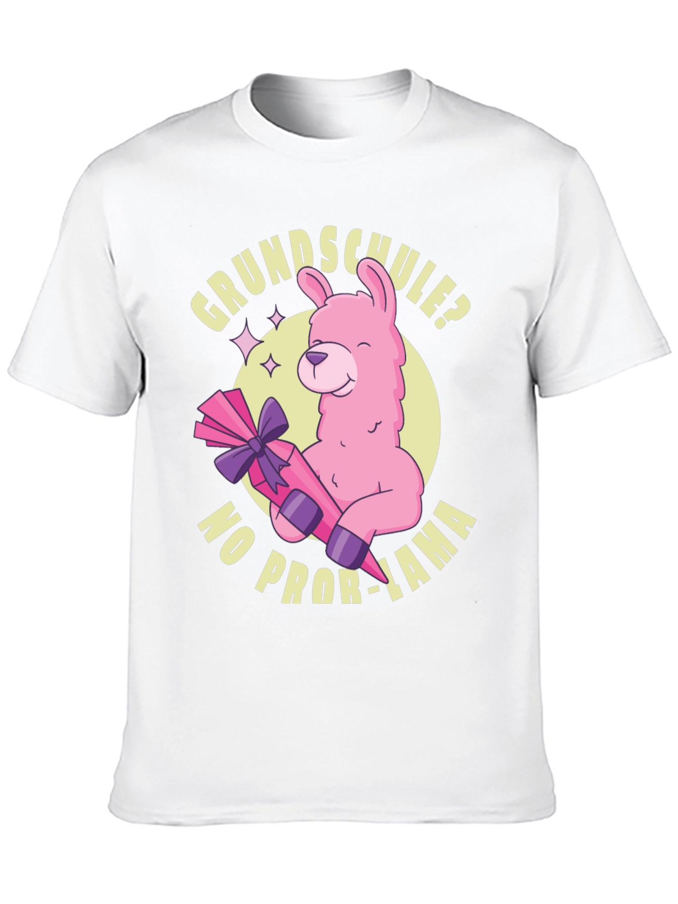 Black Grundschule? No Prob-Lama Graphic T-Shirt view 10