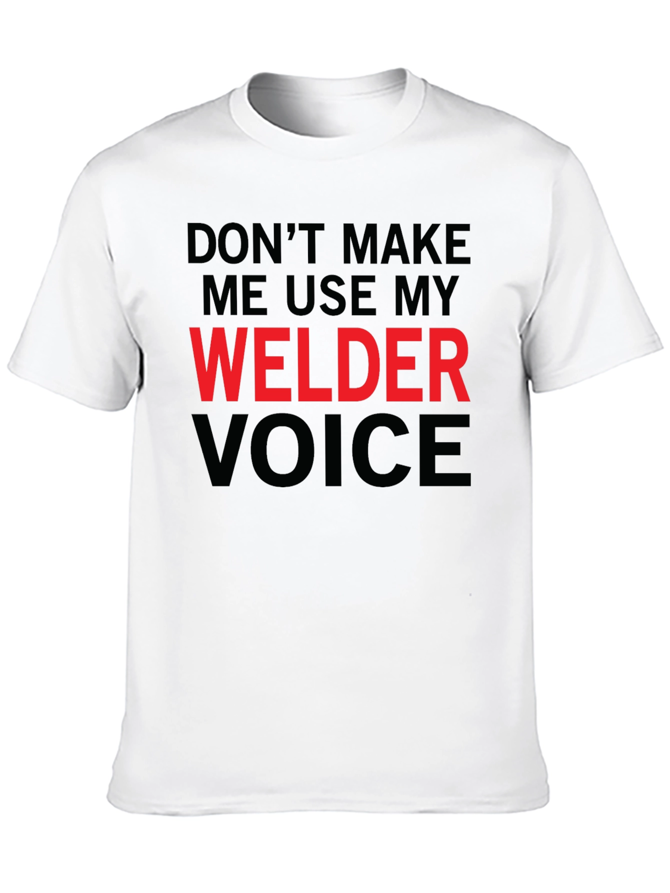 Black Welder Voice Graphic Tee - Black view 10