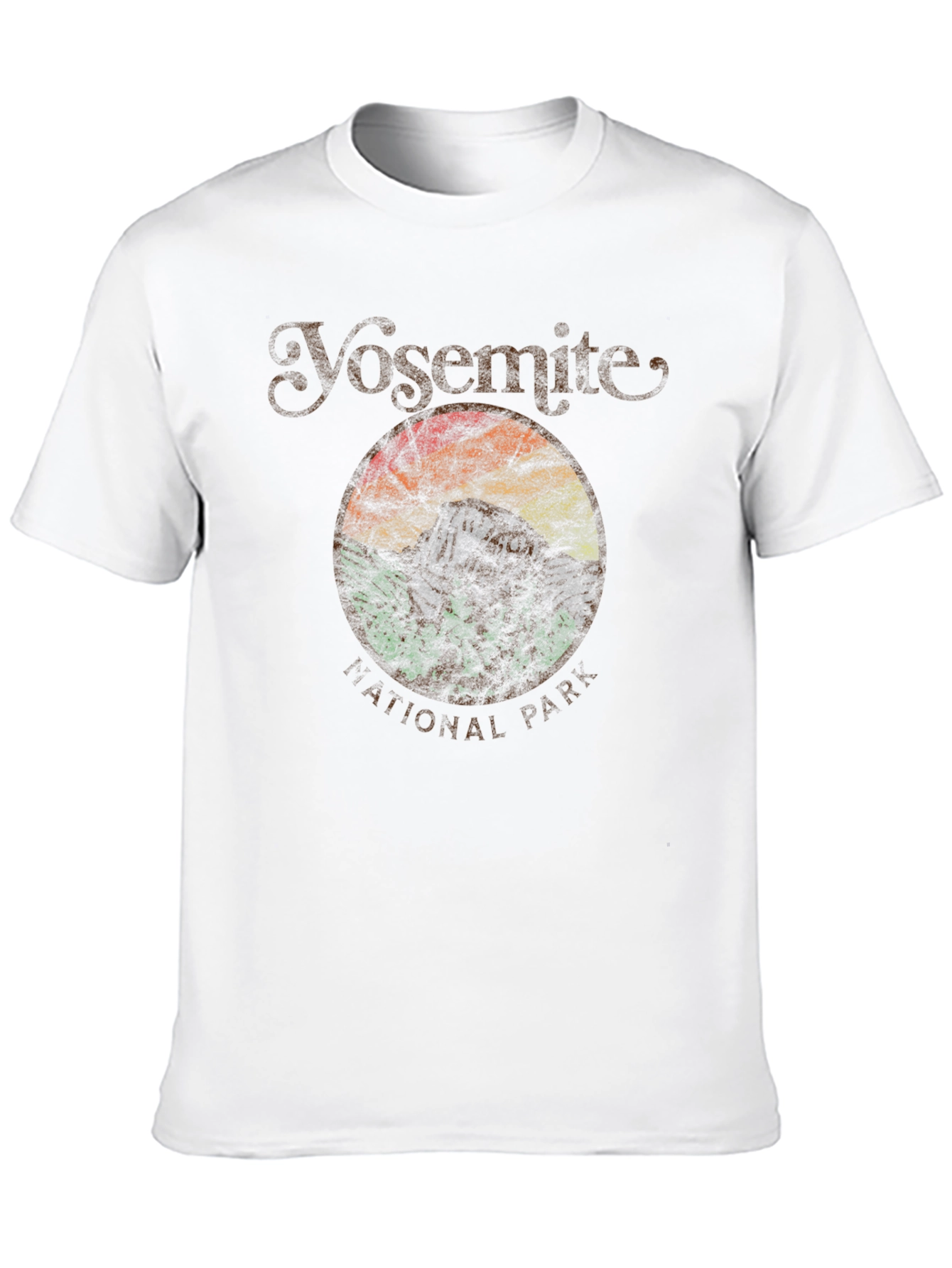Black Yosemite National Park Graphic Tee - Vintage Style view 10