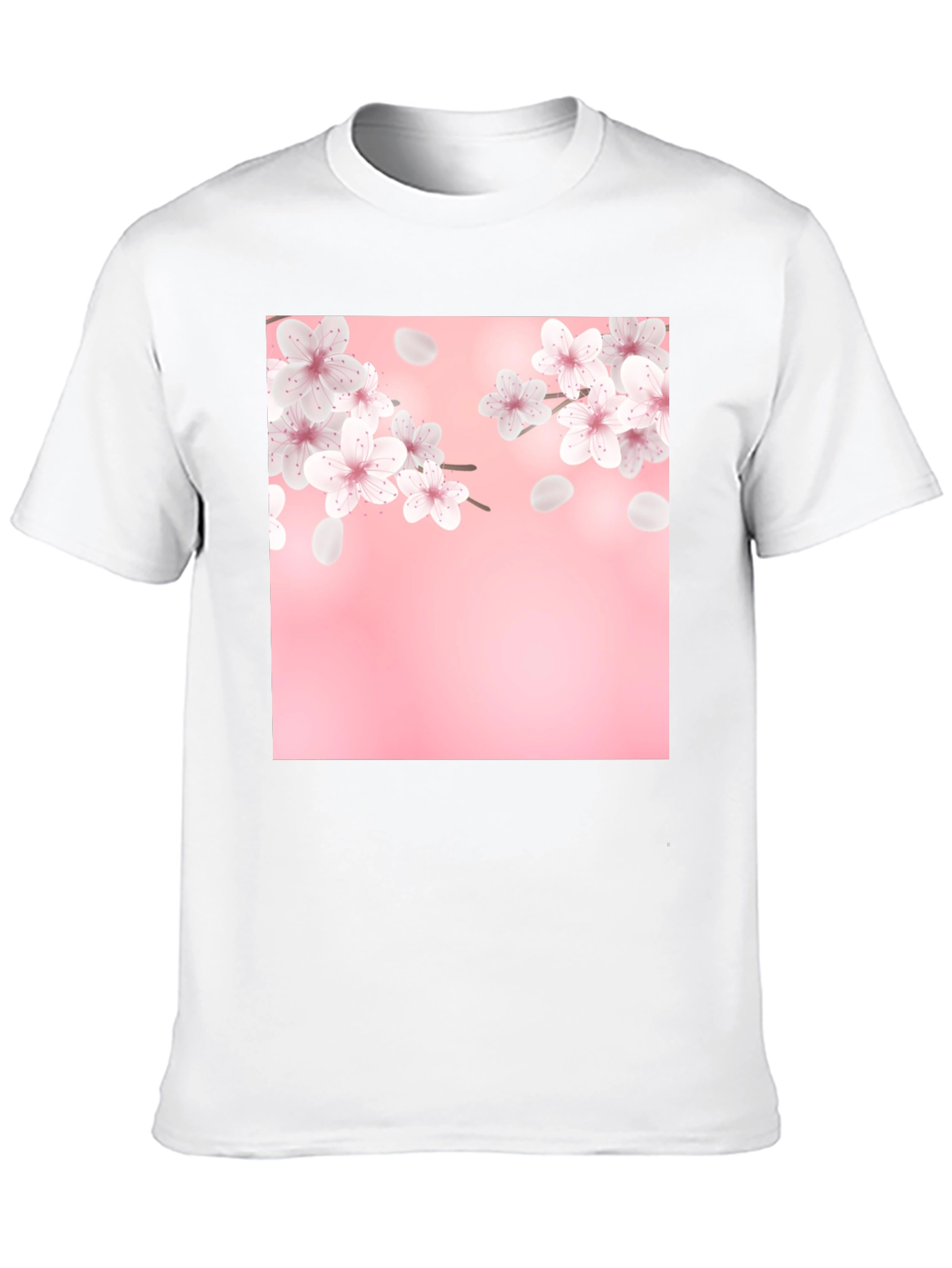 Black Cherry Blossom T-Shirt - Black view 10
