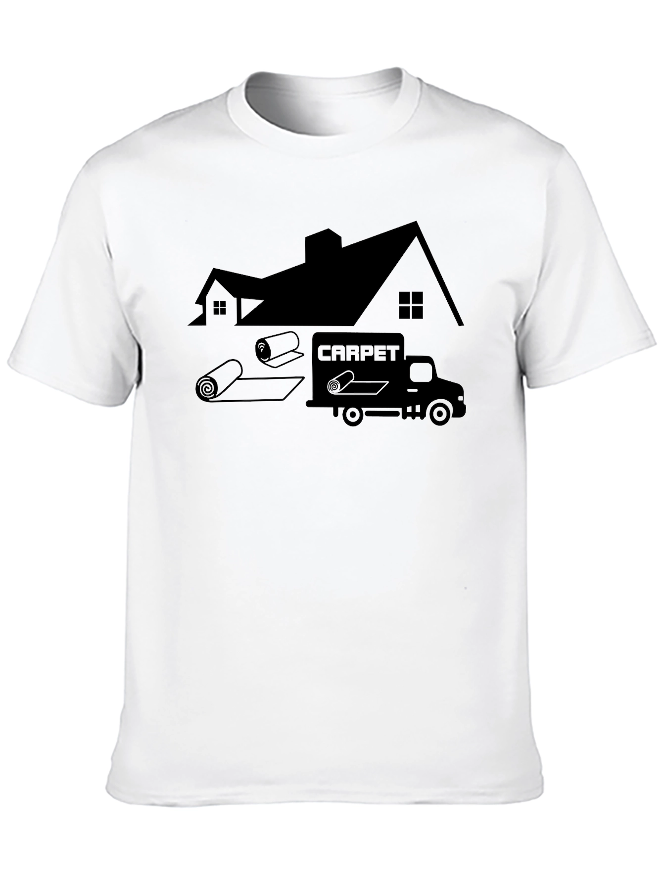 Black Carpet Installation Services T-Shirt view 10