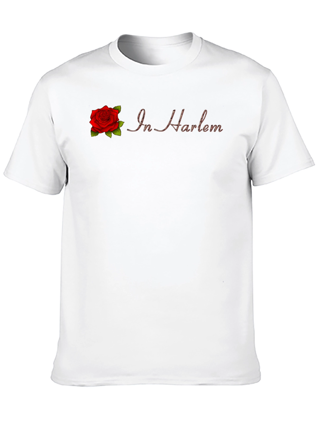 Black In Harlem Rose Graphic T-Shirt view 10
